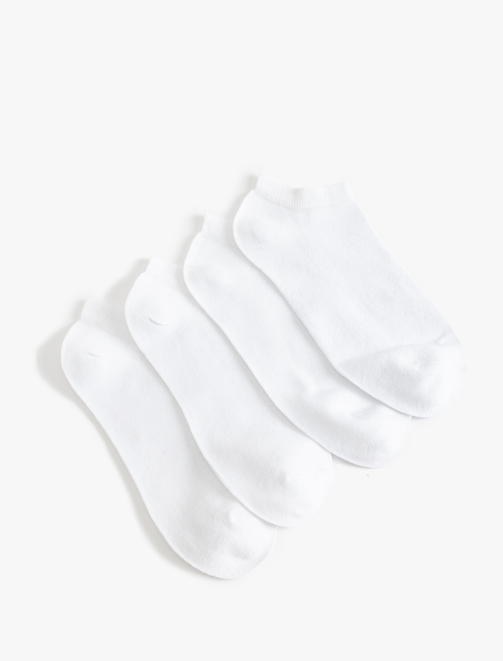 Erkek Basic 4'lü Görünmez Çorap Seti