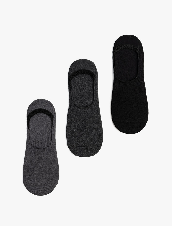 Erkek 3'lü Babet Çorap Seti