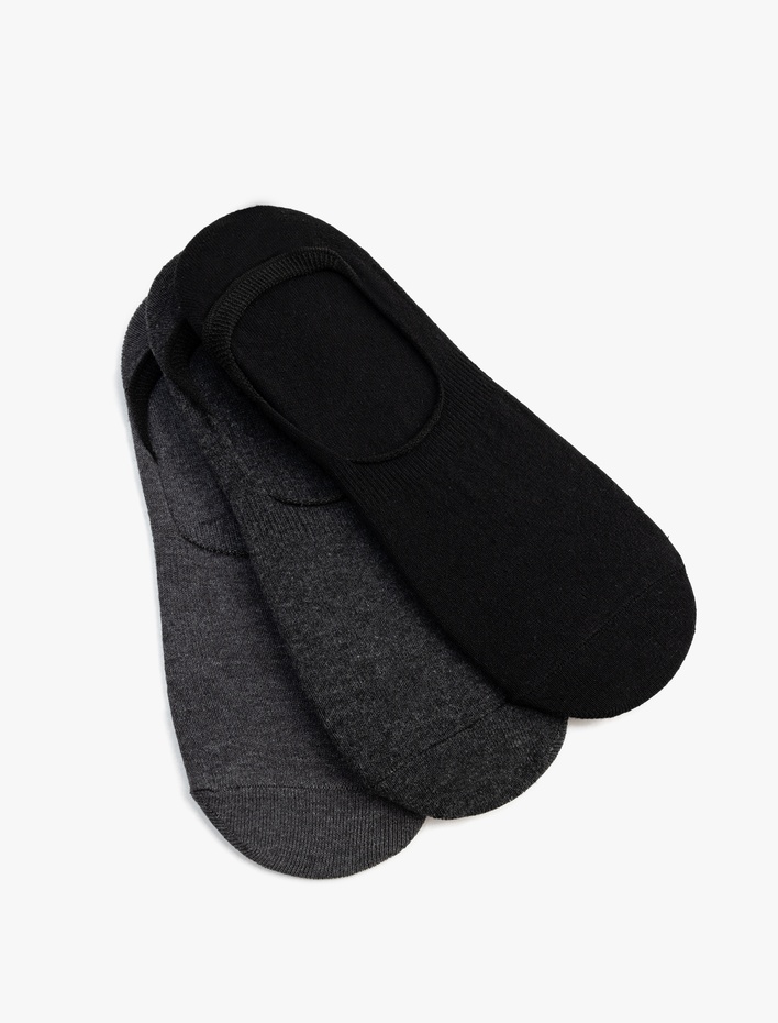 Erkek 3'lü Babet Çorap Seti