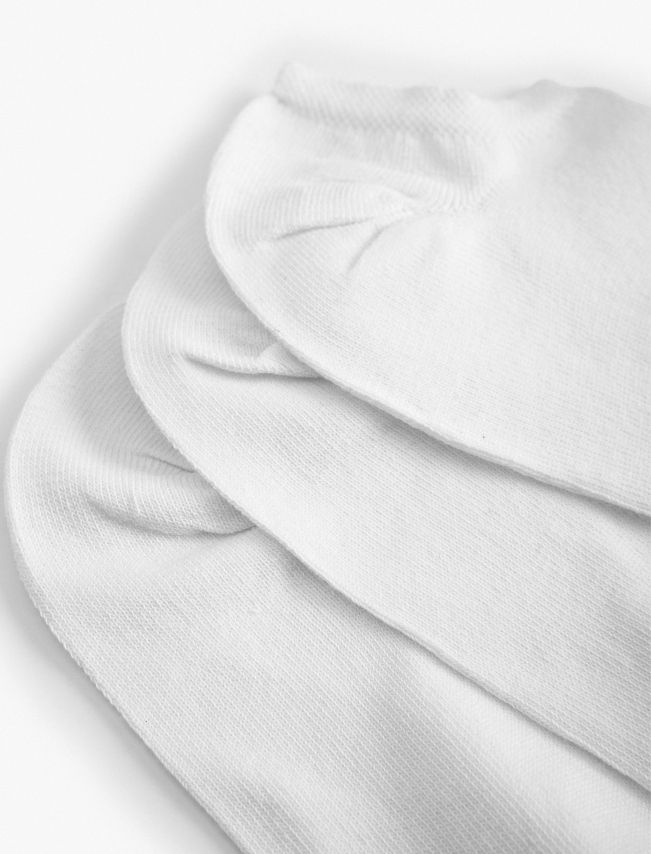  Erkek Pamuklu 3'lü Görünmez Çorap Seti