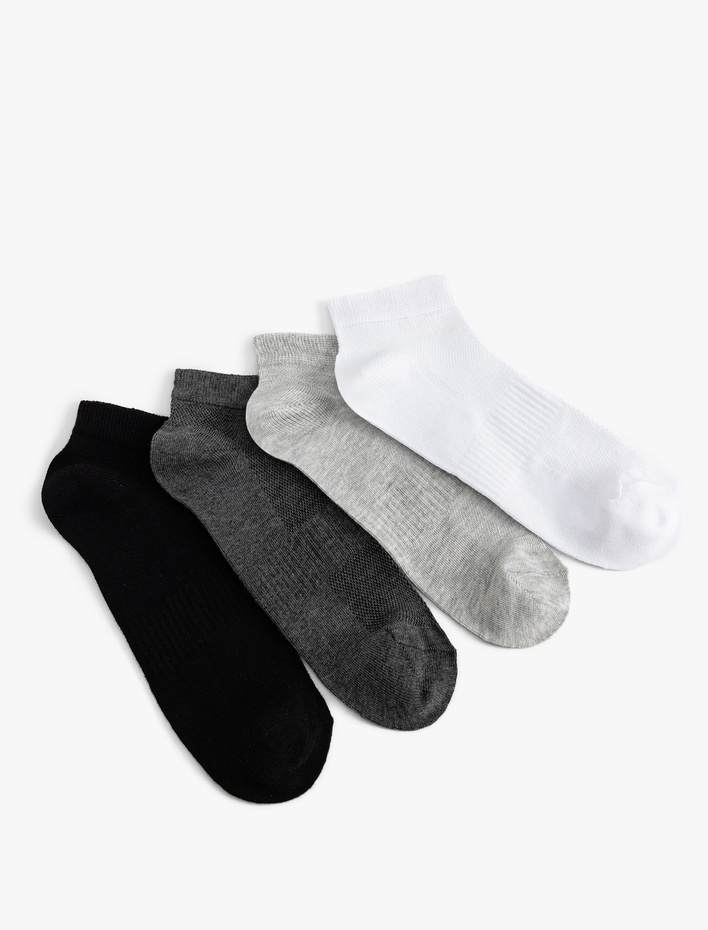 Erkek 4'lü Patik Çorap Seti
