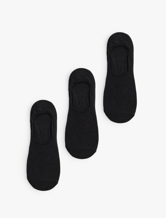 Erkek 3'lü Babet Çorap Seti