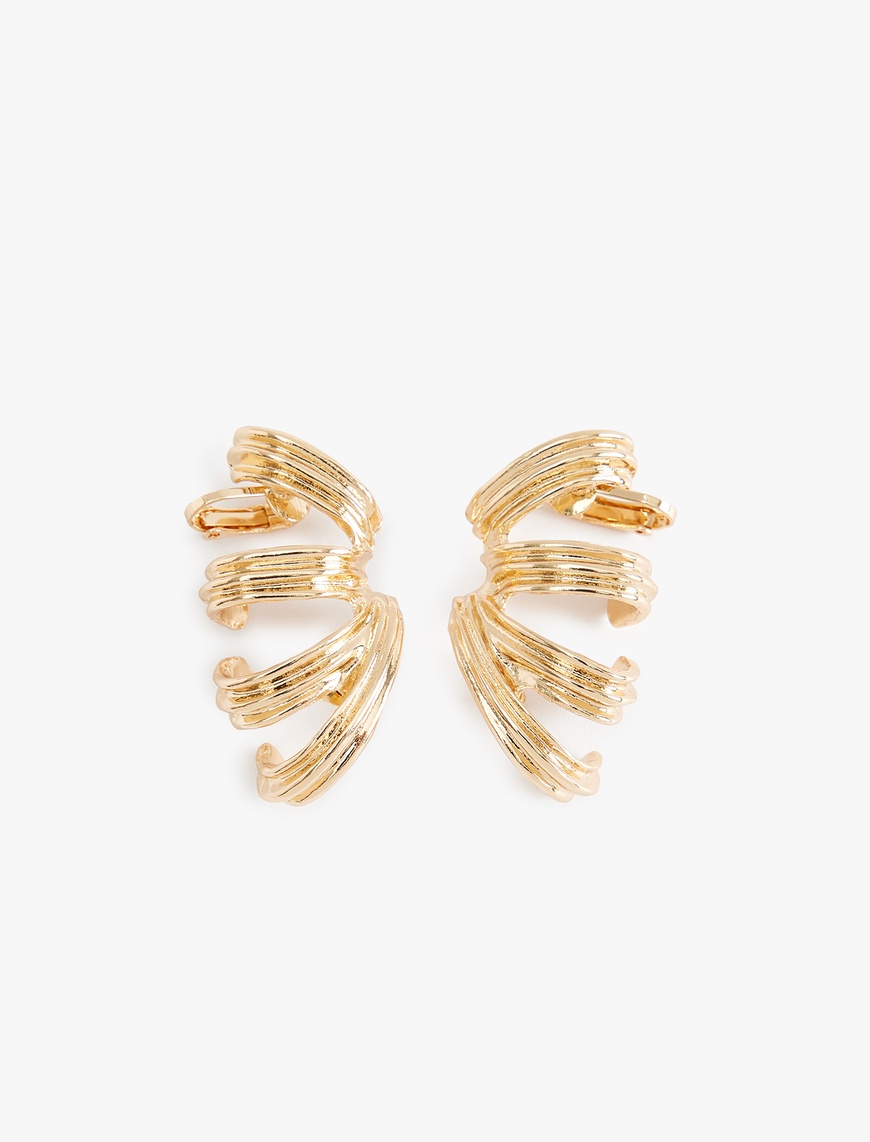 Kadın 8'li Kıkırdak Earcuff Küpe Seti