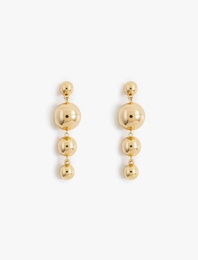 Sallantılı Küre Küpe