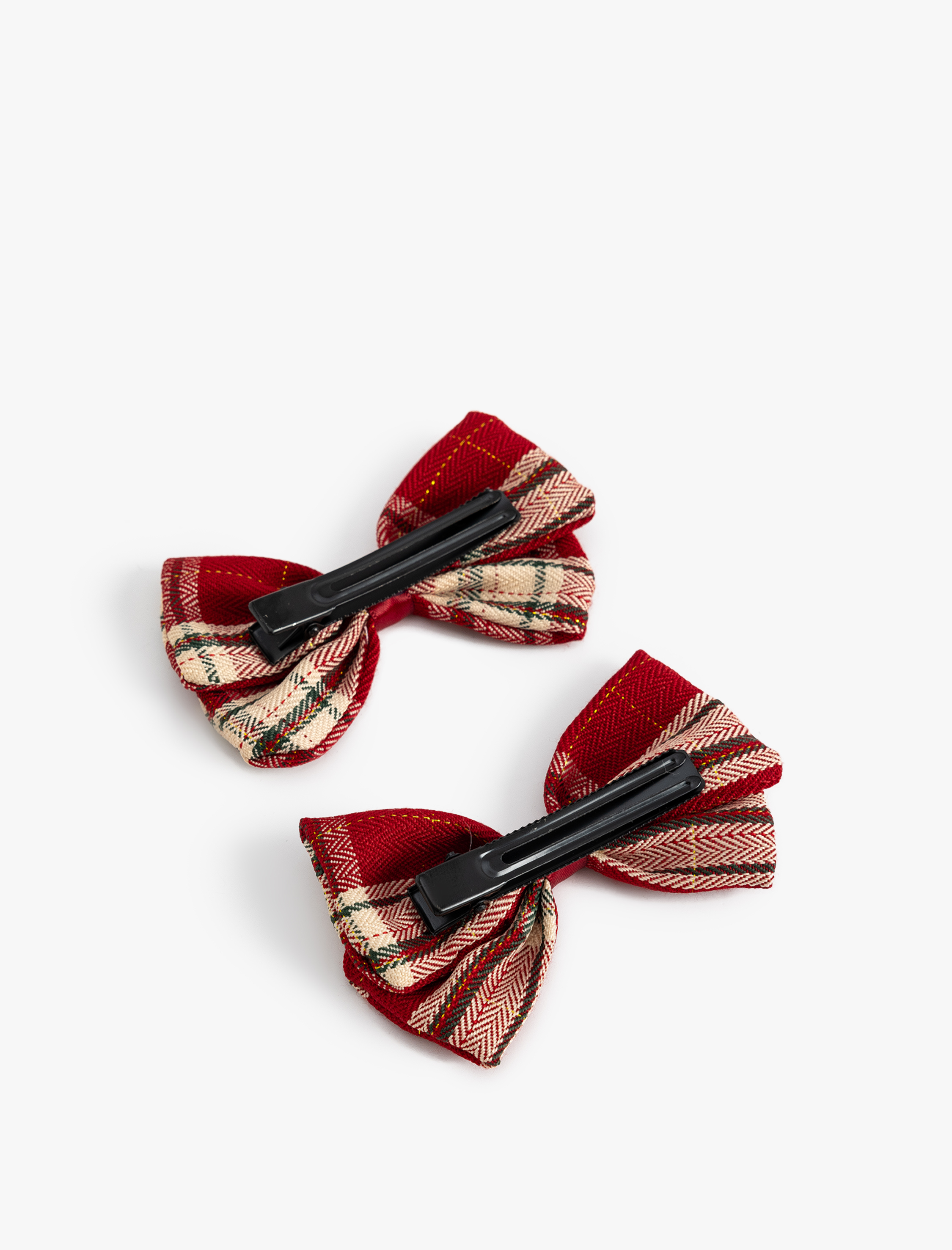 Kız Çocuk Fiyonk Detaylı 2'Li Toka Seti