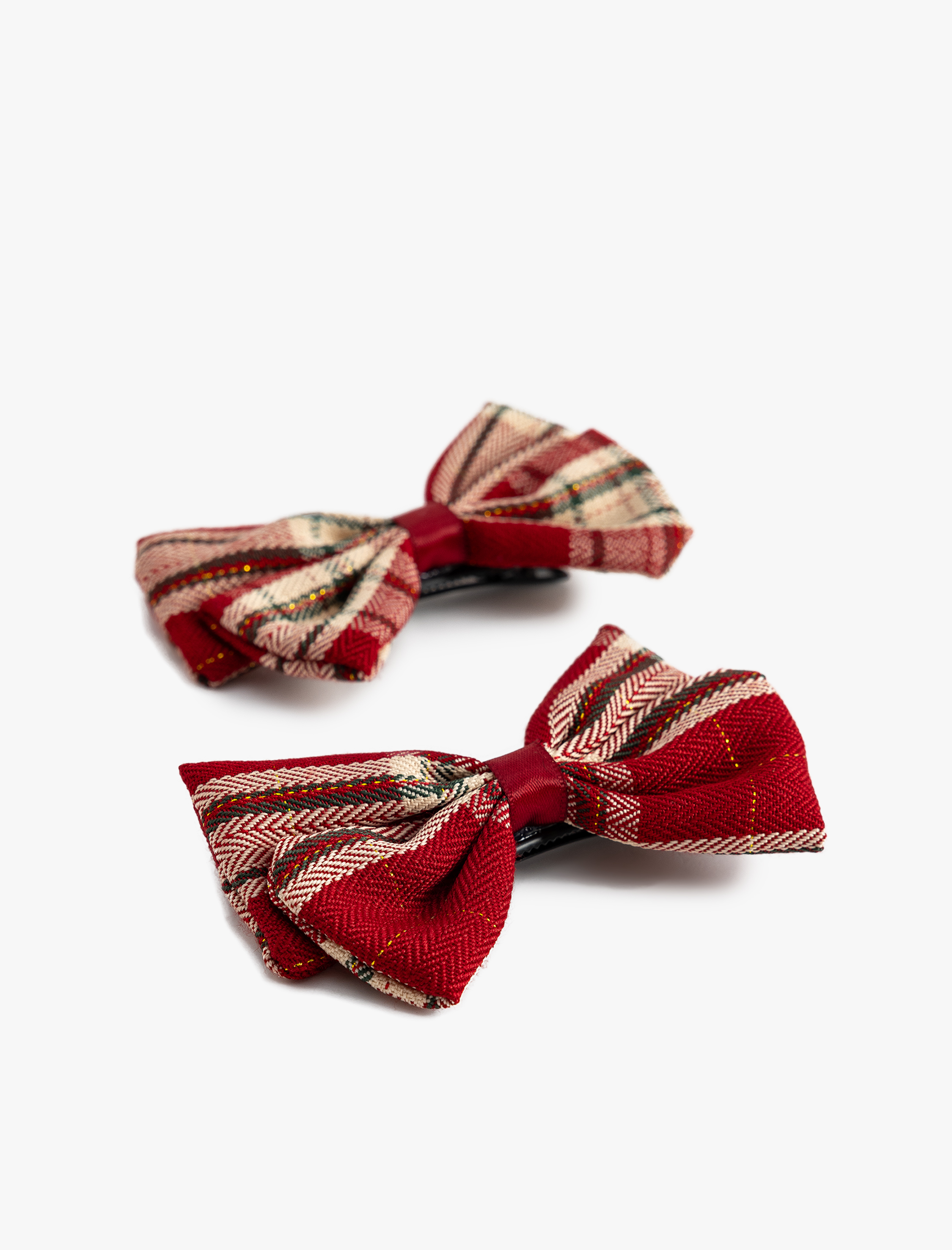 Kız Çocuk Fiyonk Detaylı 2'Li Toka Seti