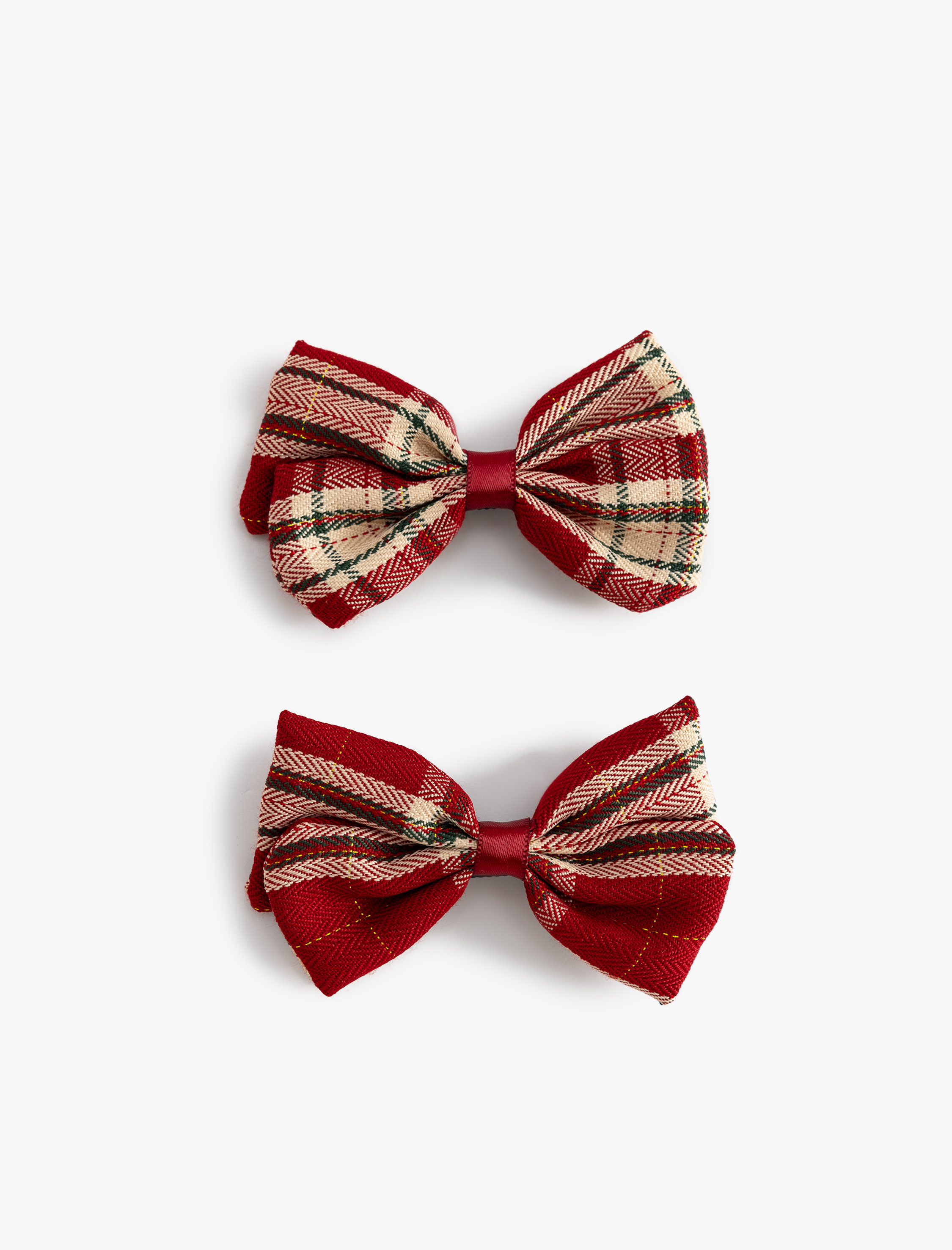 Kız Çocuk Fiyonk Detaylı 2'Li Toka Seti