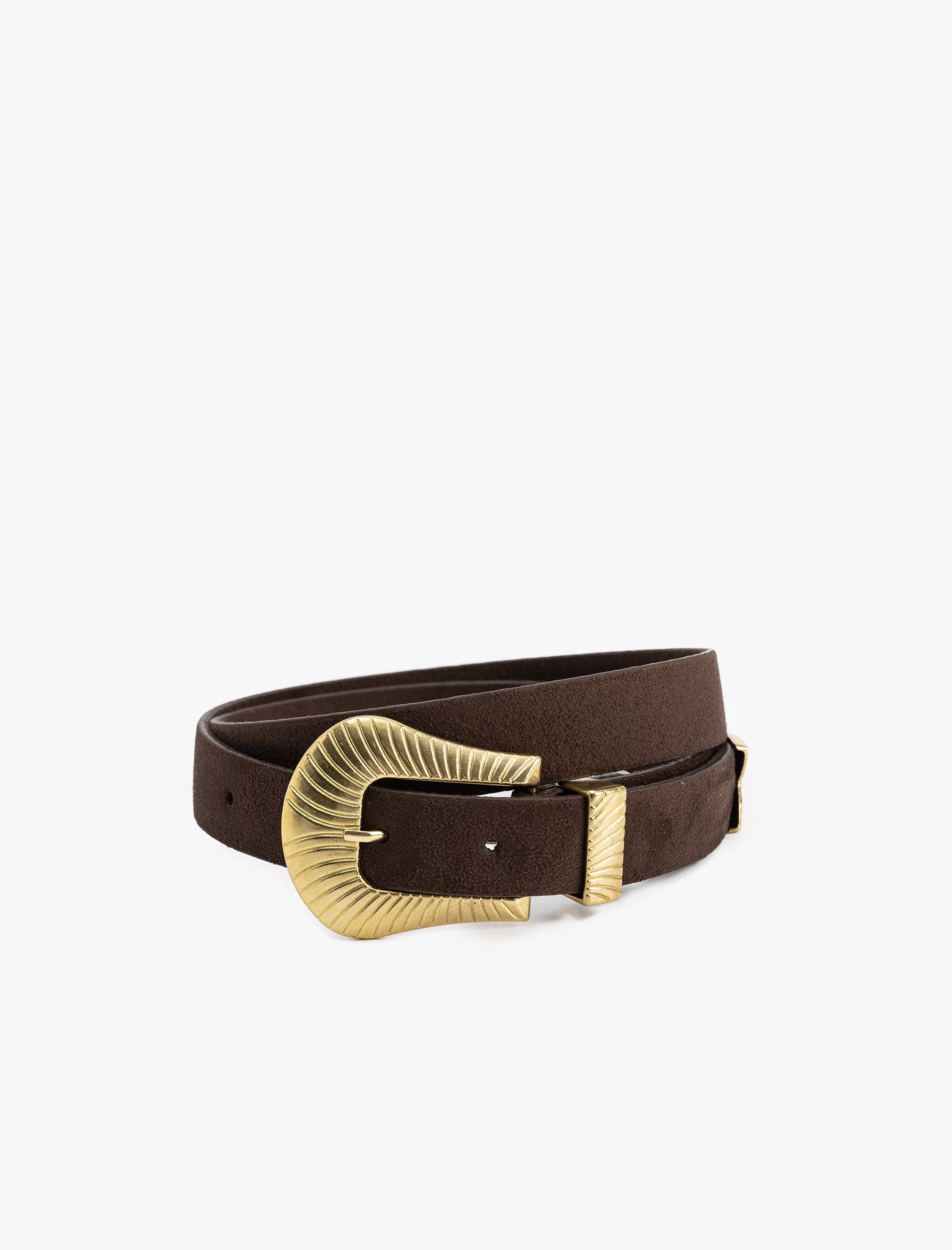  Kadın Metal Tokalı Suni Deri İnce Kemer