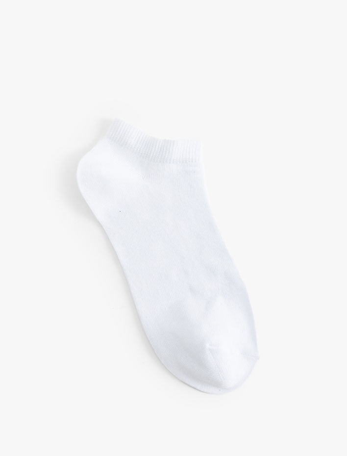 Kadın Pamuklu 3'lü Kısa Çorap Seti