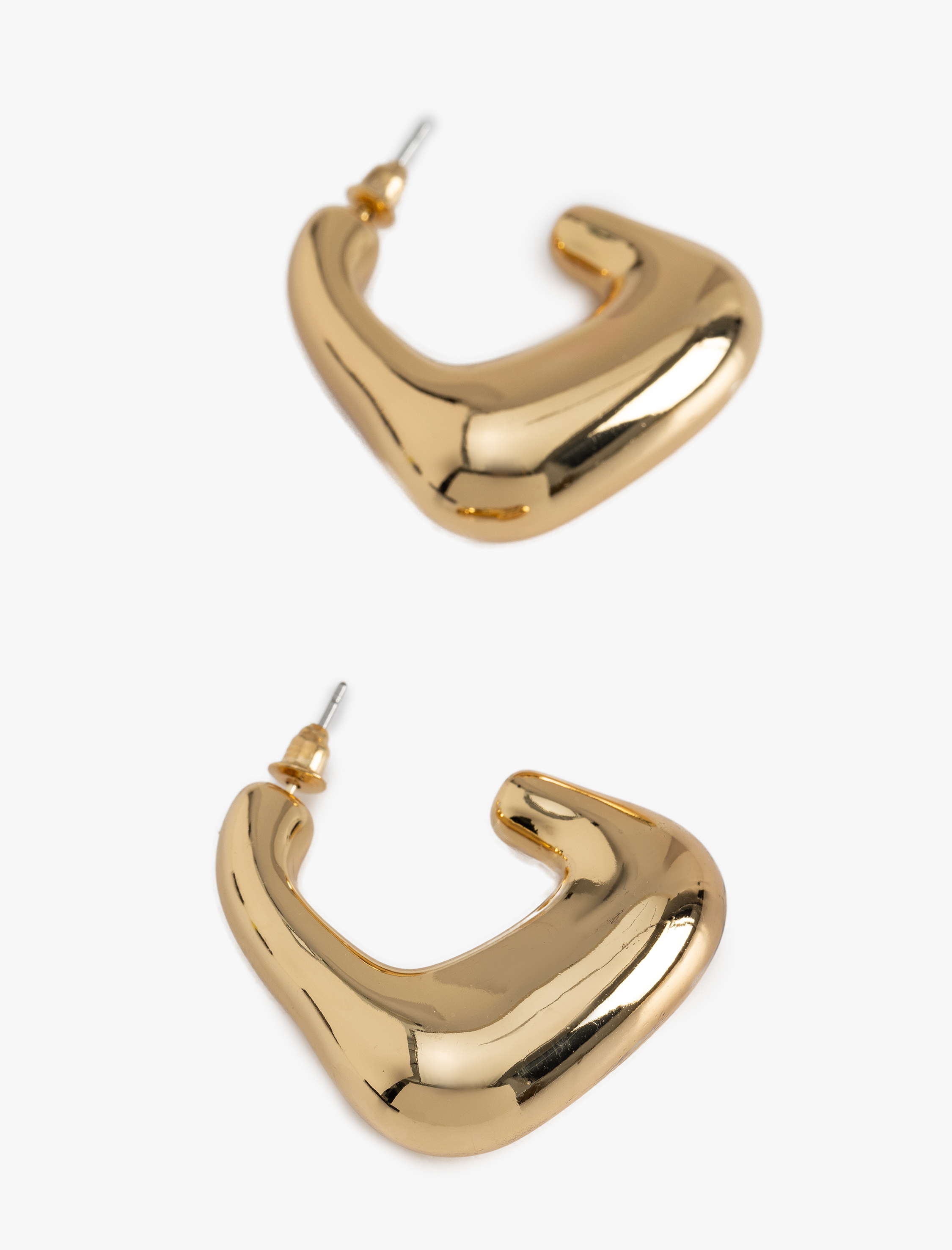  Kadın Büyük Boy Geometrik Halka Küpe