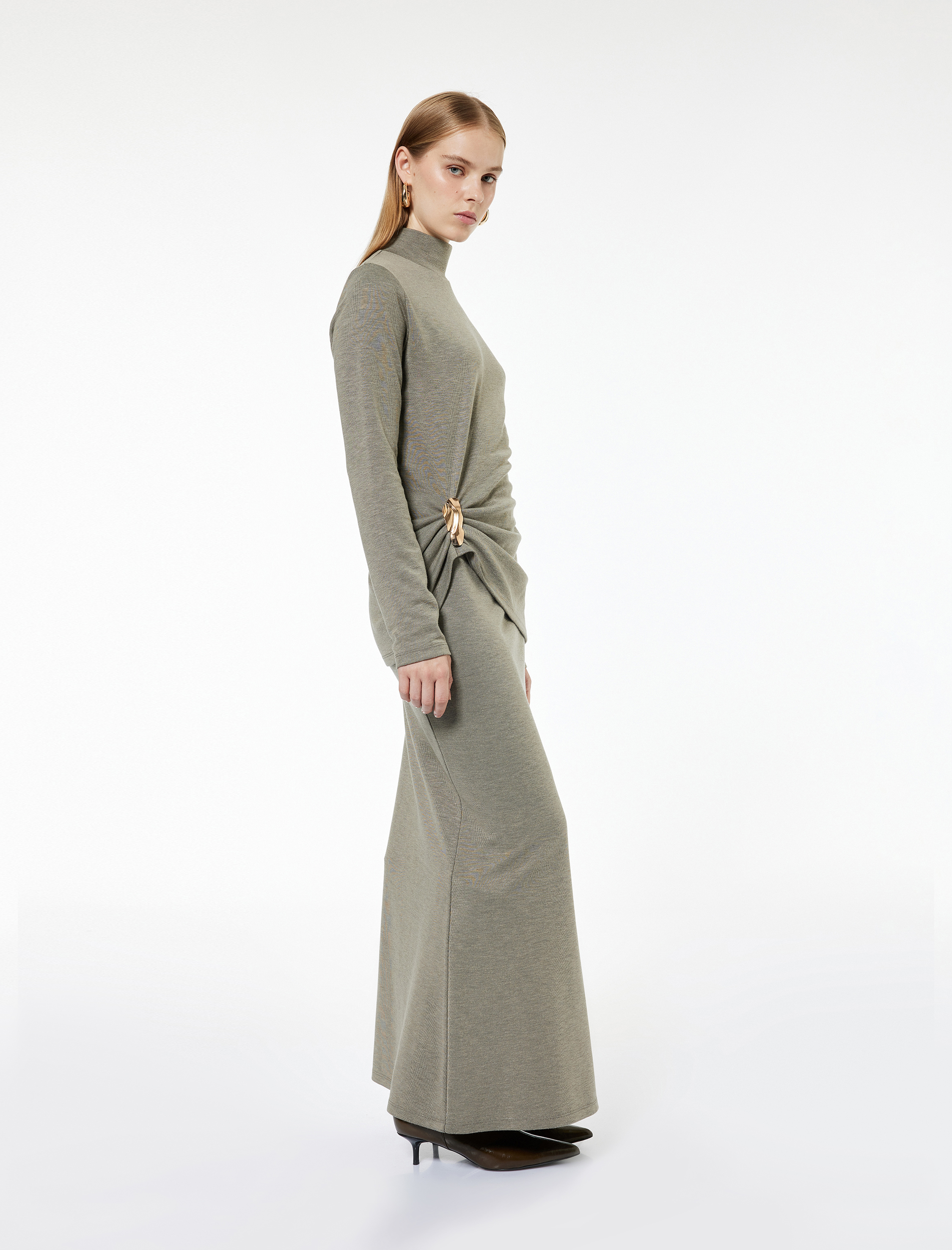   Standart Bel Slim Fit Uzun Etek