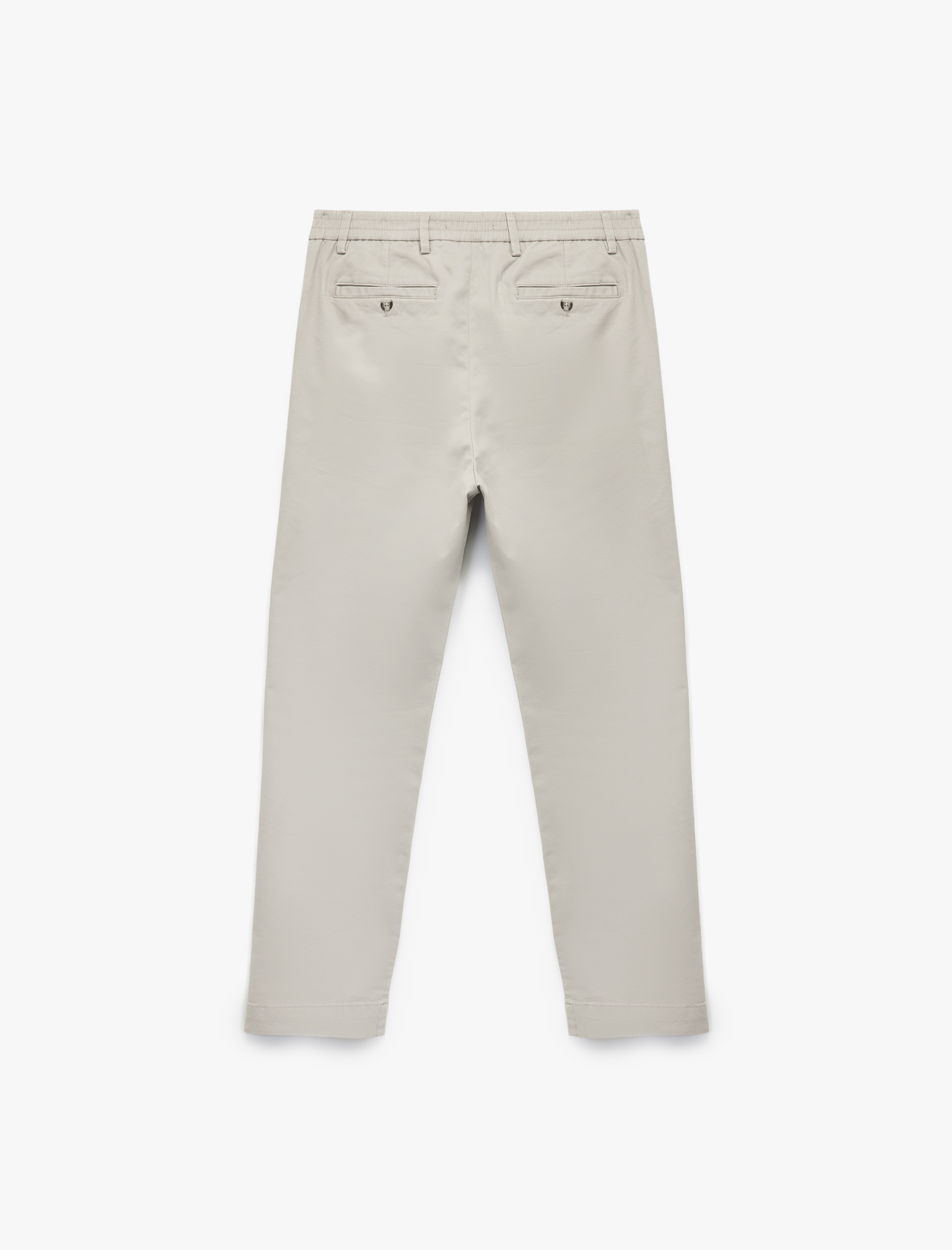   Pamuklu Gabardin Cep Detaylı Chino Pantolon