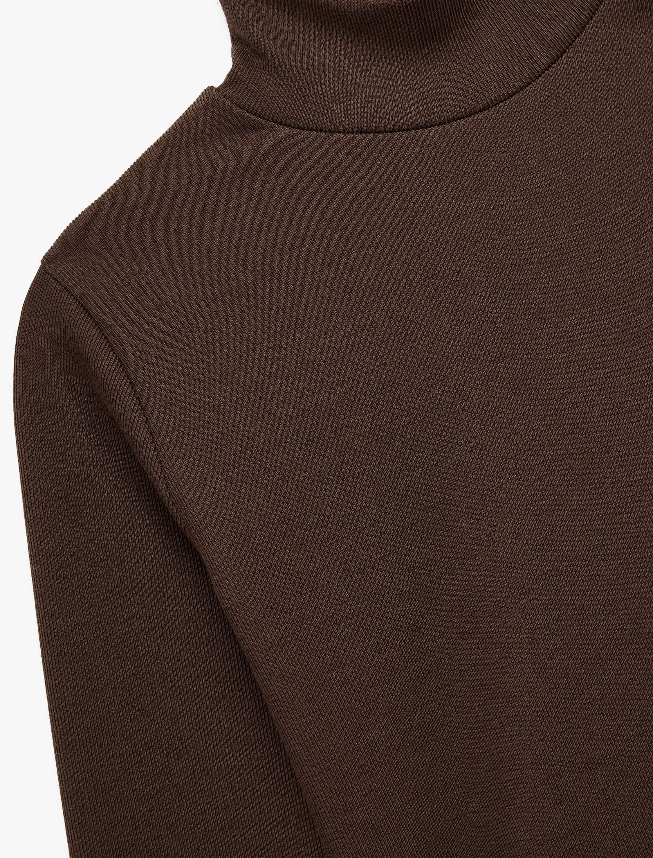   Regular Fit Kaşkorse Dik Yaka Uzun Kollu Body