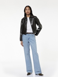 Normal Bel Düz Paça Jean Pantolon - Longer Straight Fit Jeans