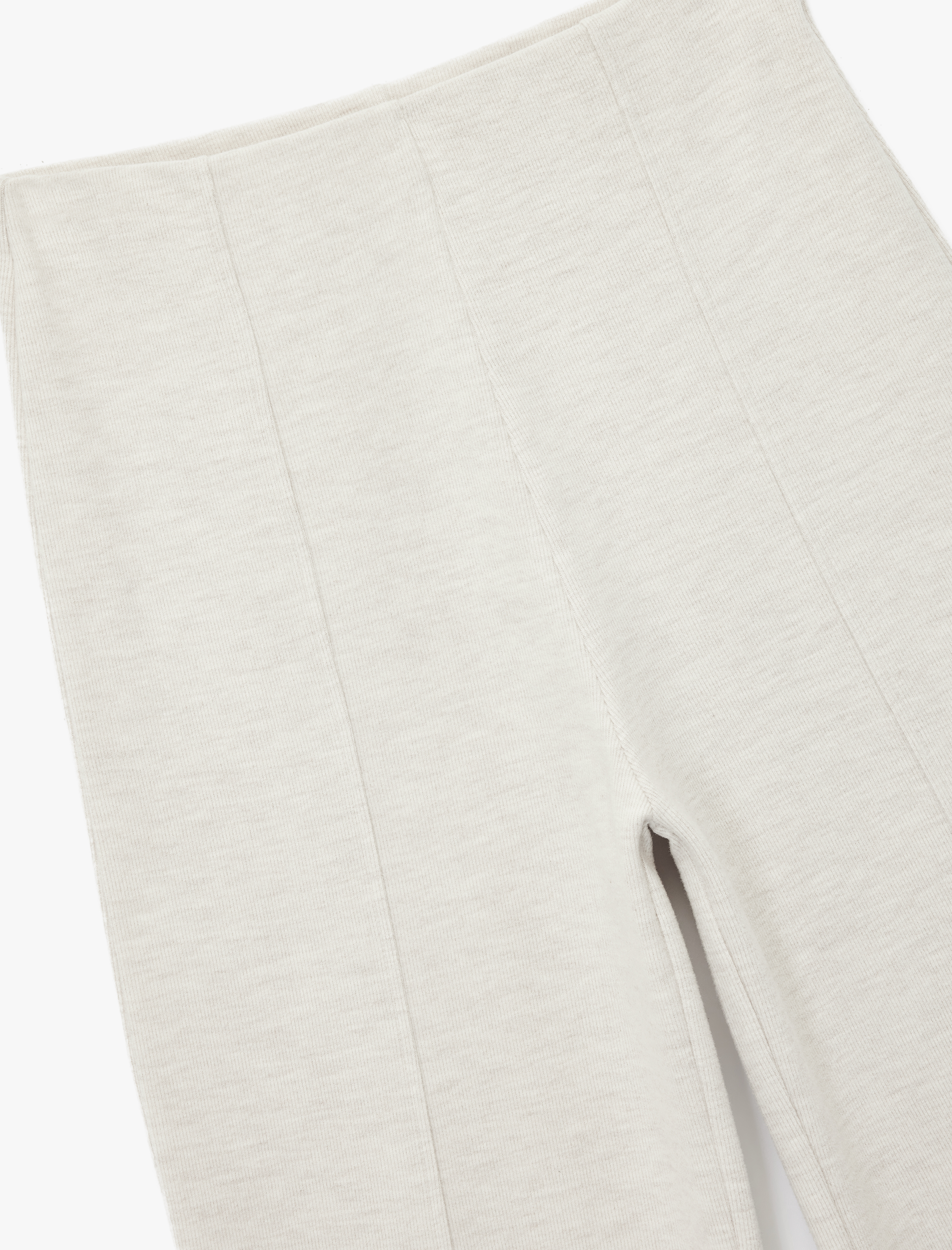   Normal Bel Nervürlü Bol Paça Pantolon