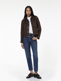 Pamuklu Yüksek Bel Regular Fit Mom Jean Pantolon - Mom Jeans