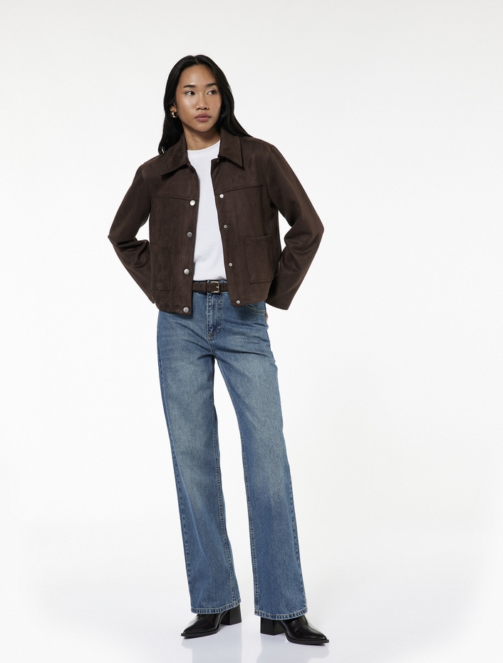  Cepli Standart Bel Düz Paça Jean  Pantolon - Straight Fit Jeans