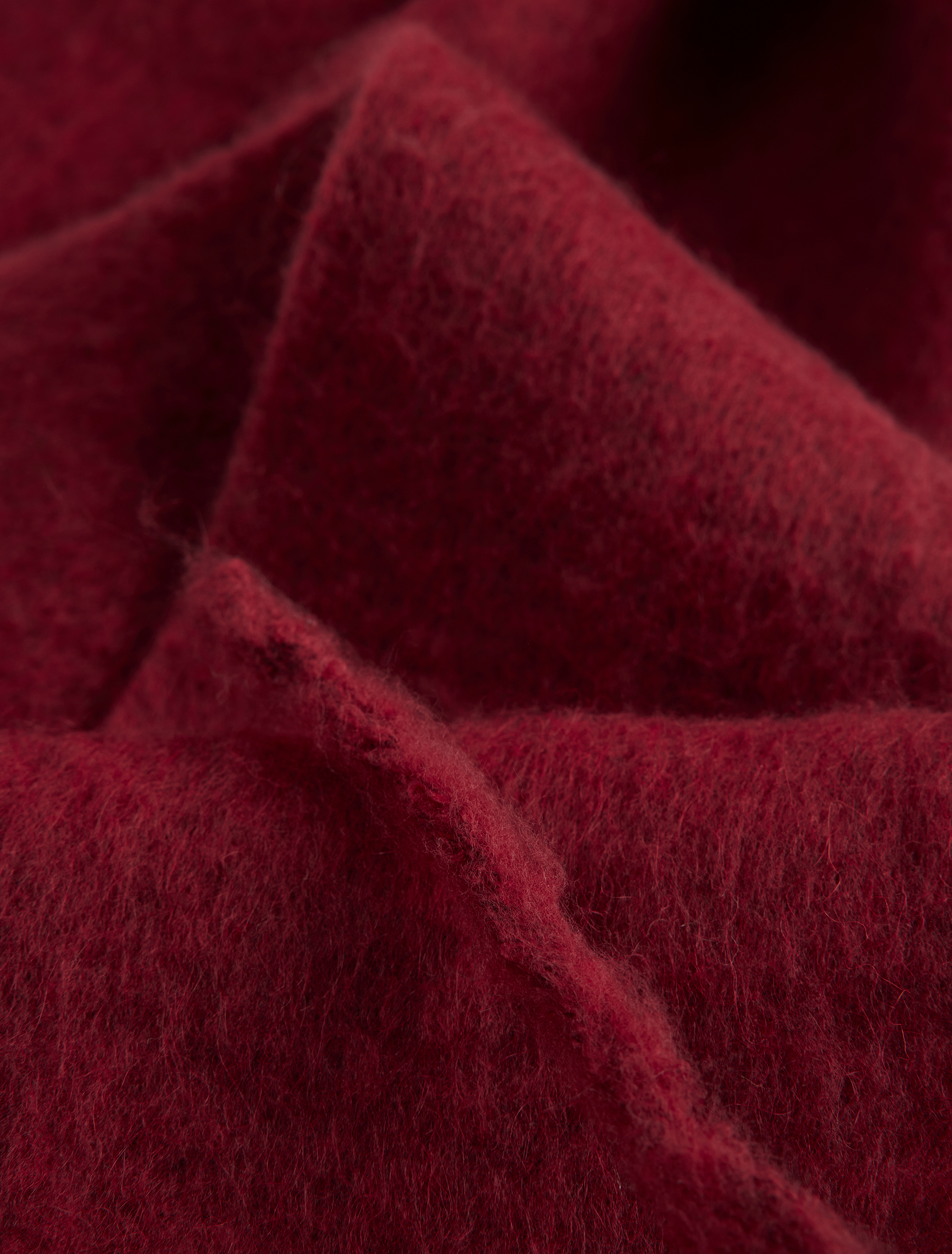  Kadın Püsküllü Yumuşak Dokulu Yün Karışımlı Uzun Atkı