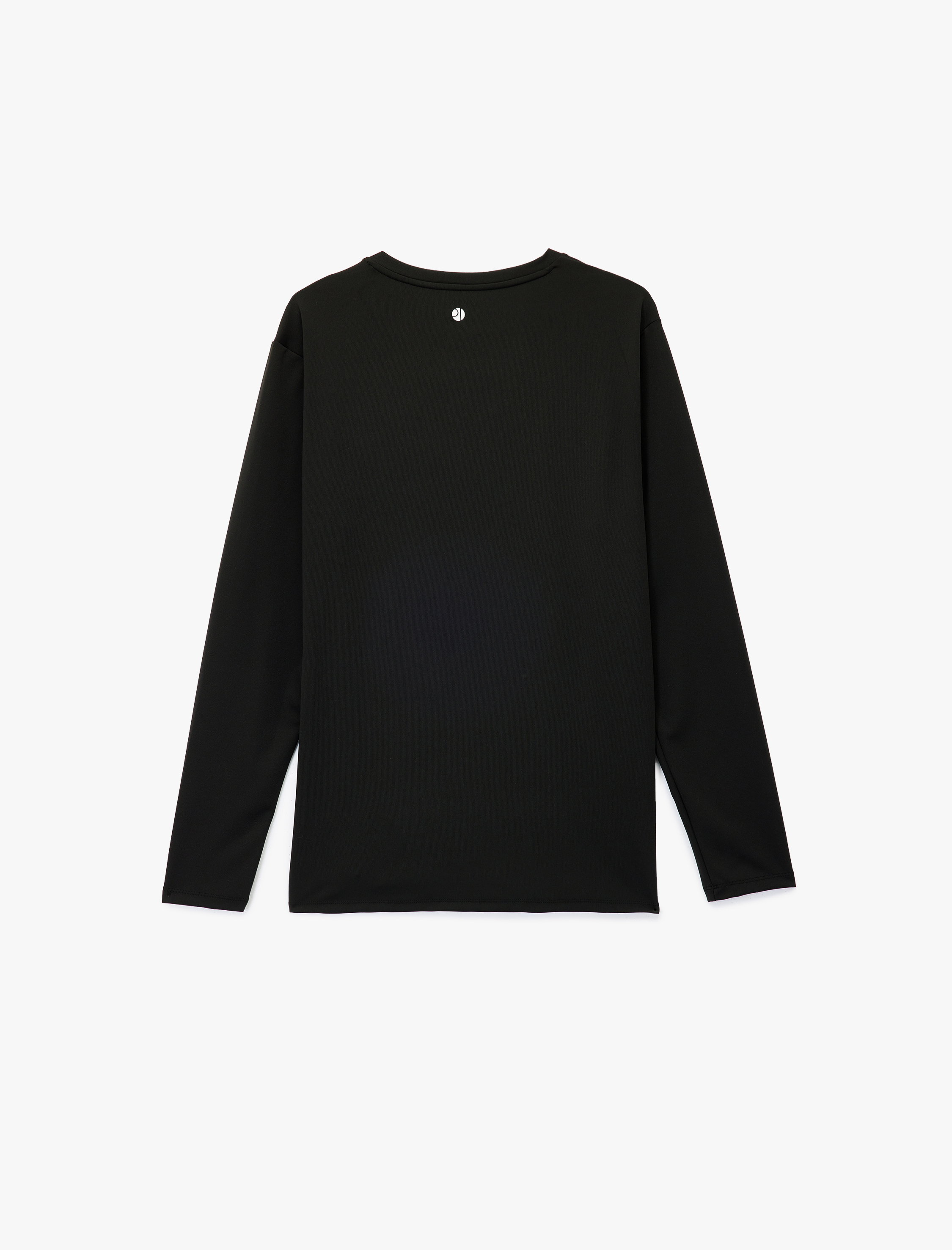   Uzun Kollu Baskılı Bisiklet Yaka Spor Tişört