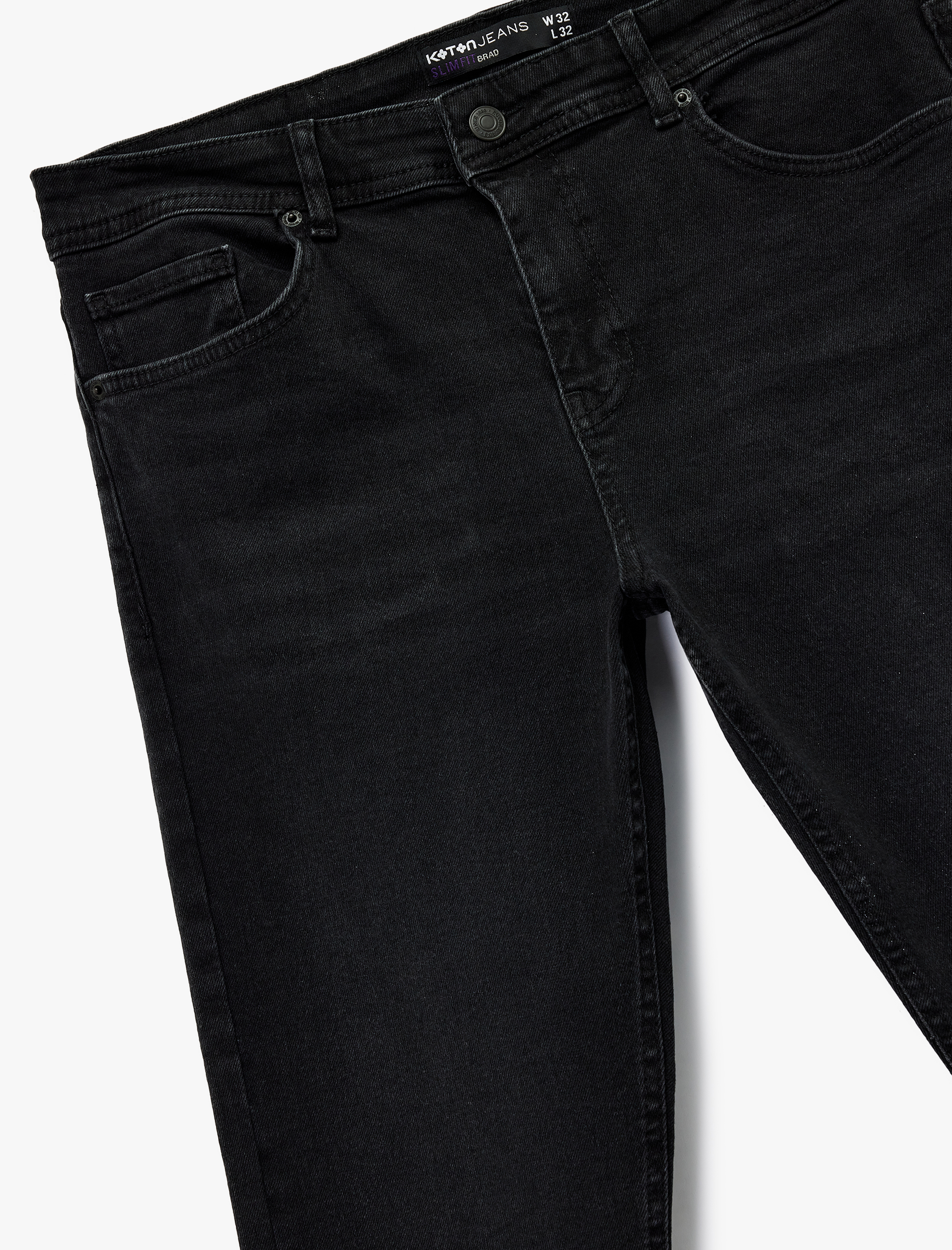   Slim Fit Cepli Pamuklu Jean Pantolon - Slim Fit Bread Jeans