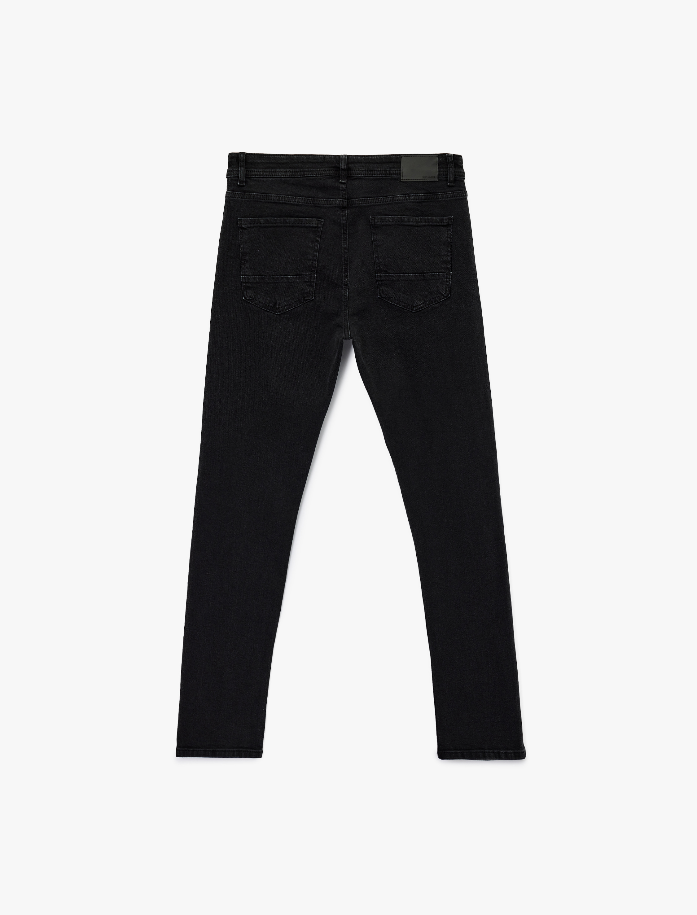   Slim Fit Cepli Pamuklu Jean Pantolon - Slim Fit Bread Jeans