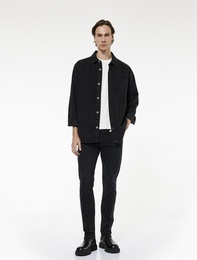 Slim Fit Cepli Pamuklu Jean Pantolon - Slim Fit Bread Jeans