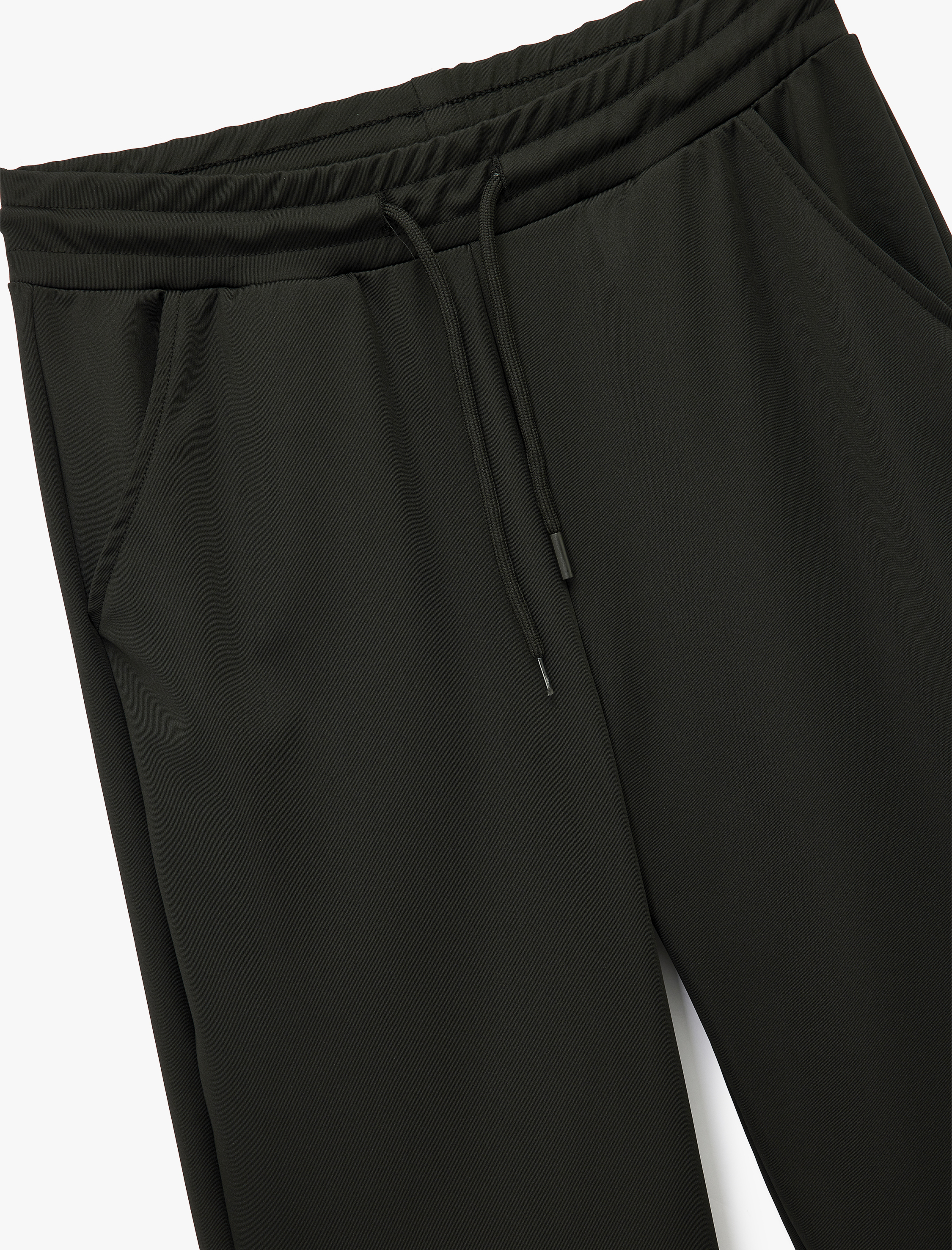 Ekstra Yüksek Bel Cep Detaylı Spor Jogger Eşofman Altı