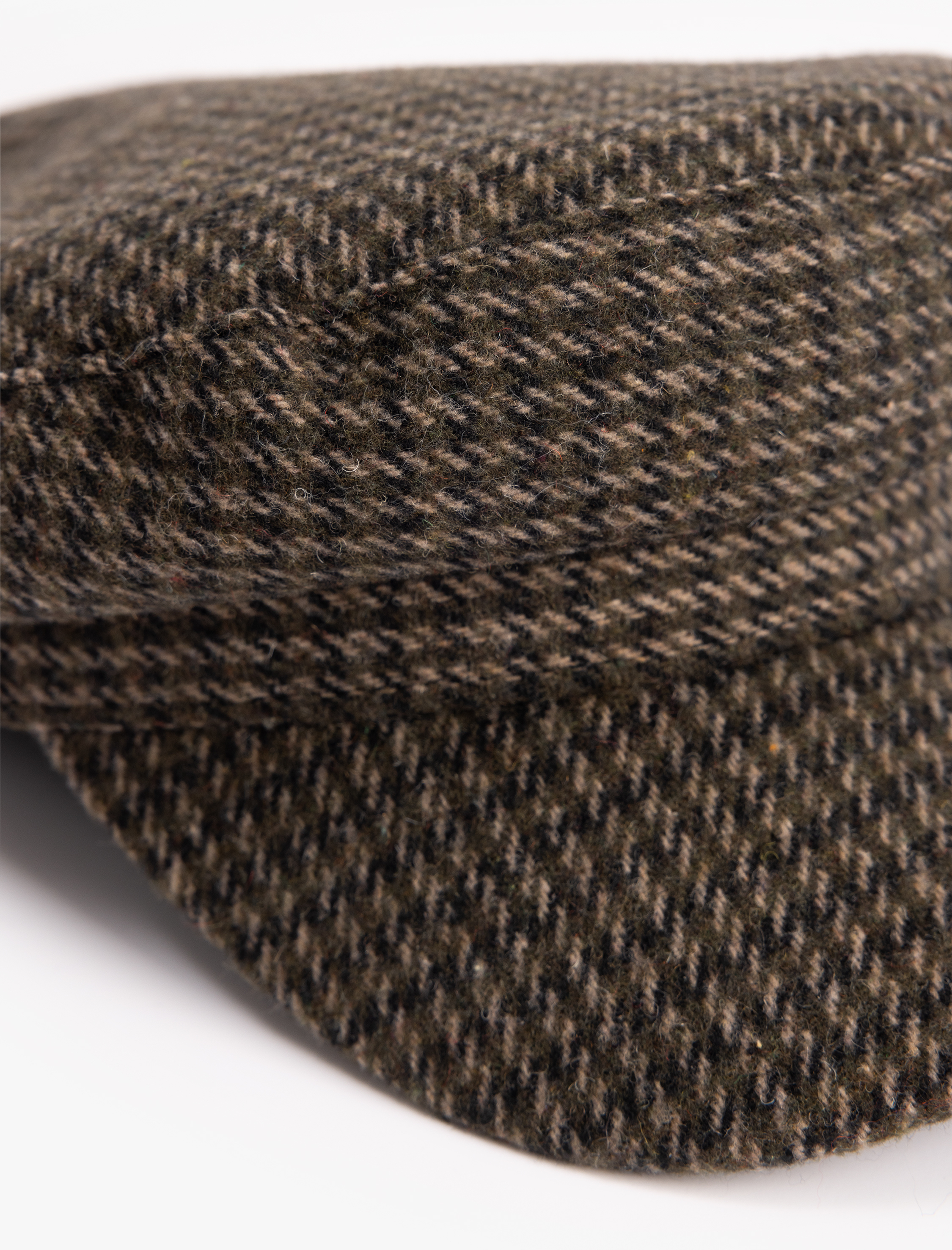  Kadın Kazayağı Desenli Kasket Şapka - Koton X Sima Tarkan