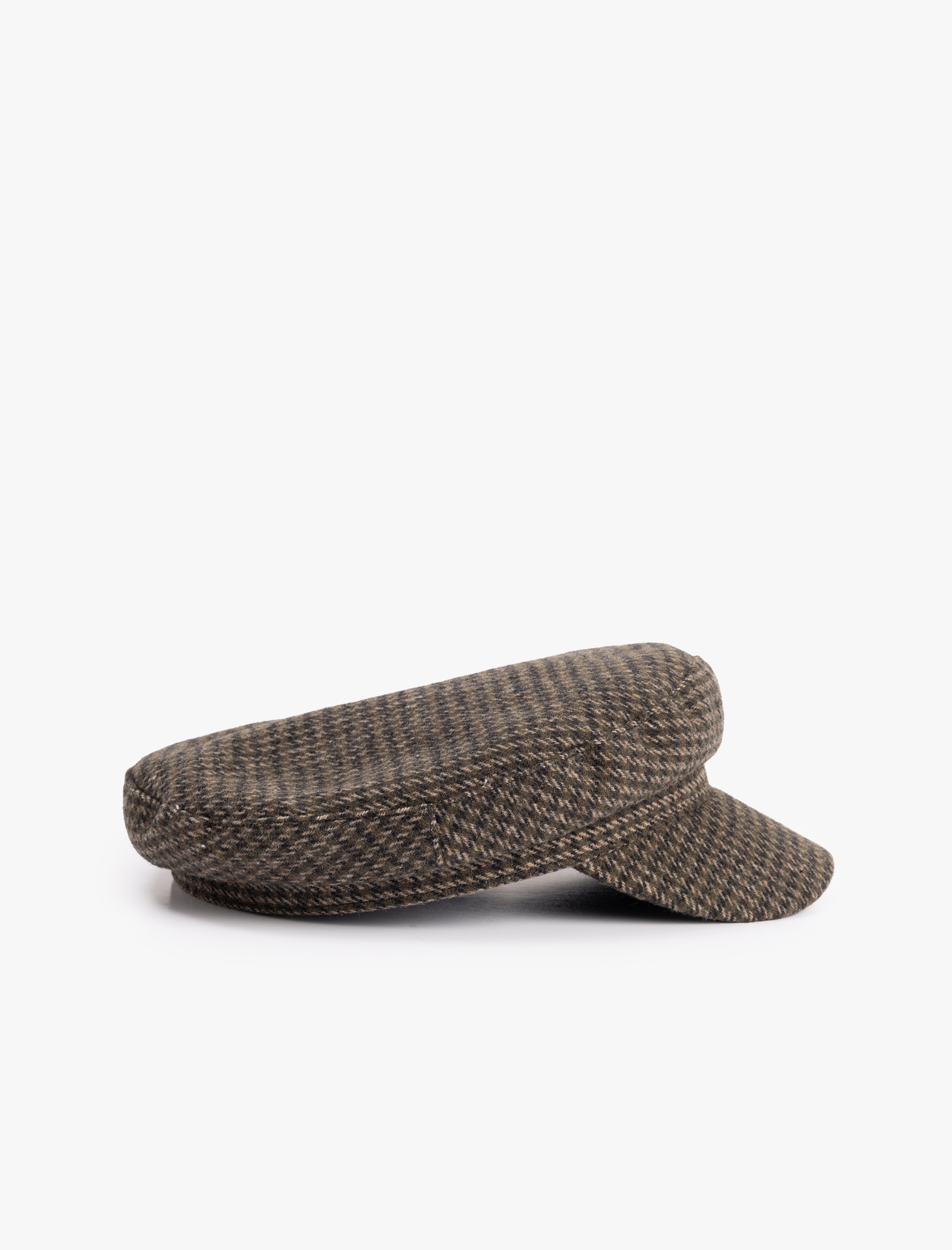  Kadın Kazayağı Desenli Kasket Şapka - Koton X Sima Tarkan