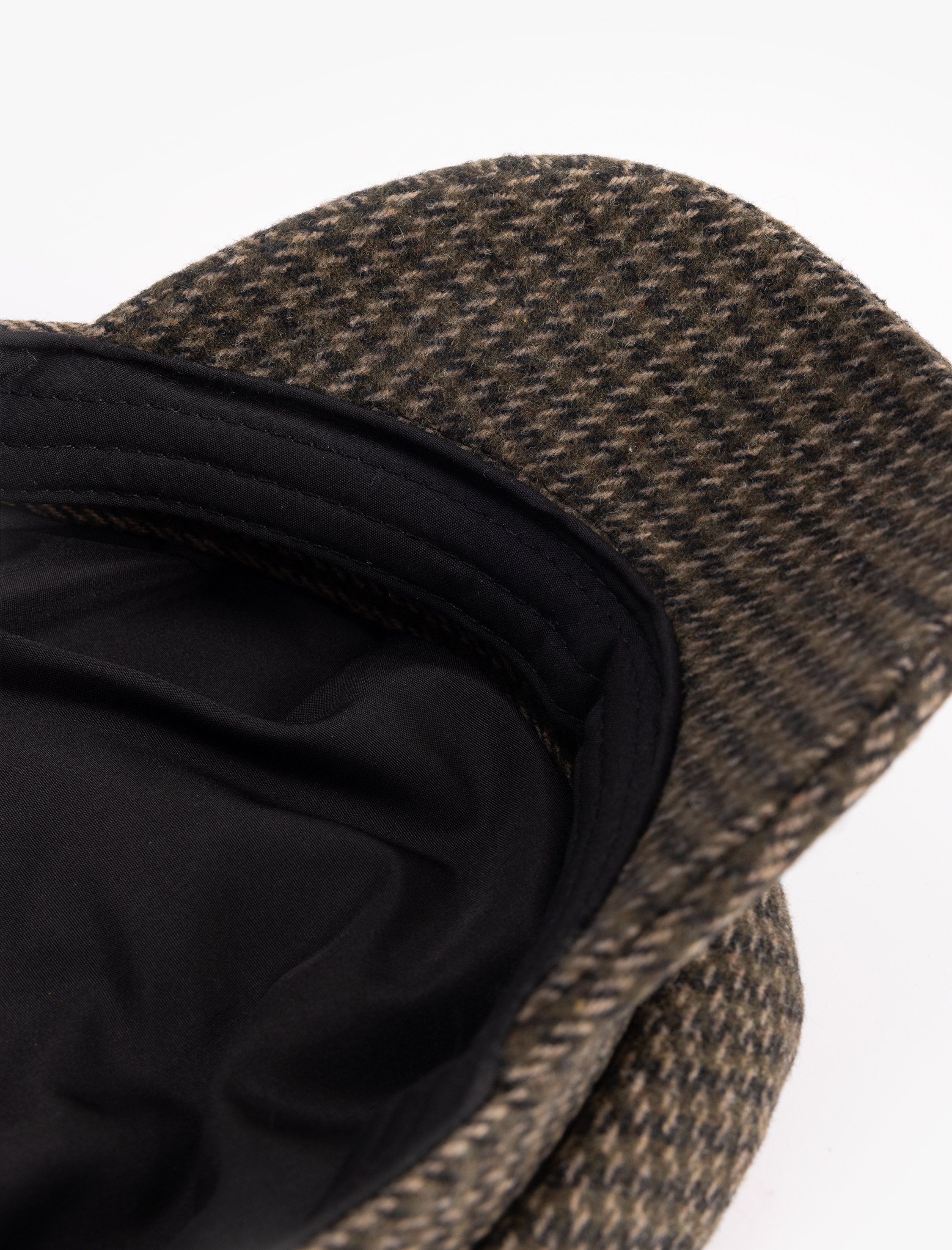  Kadın Kazayağı Desenli Kasket Şapka - Koton X Sima Tarkan