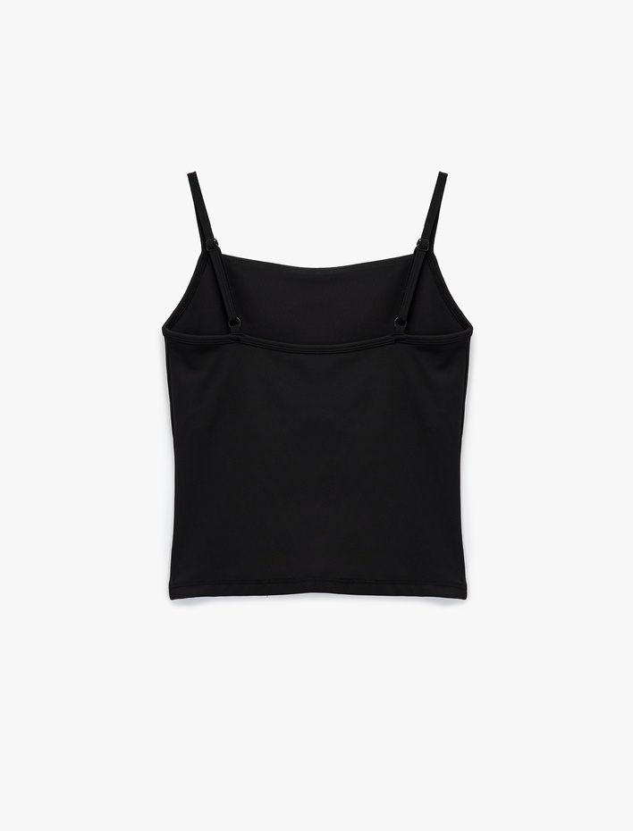  Kolsuz Bisiklet Yaka Slim Fit Atlet