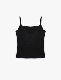 Kolsuz Bisiklet Yaka Slim Fit Atlet