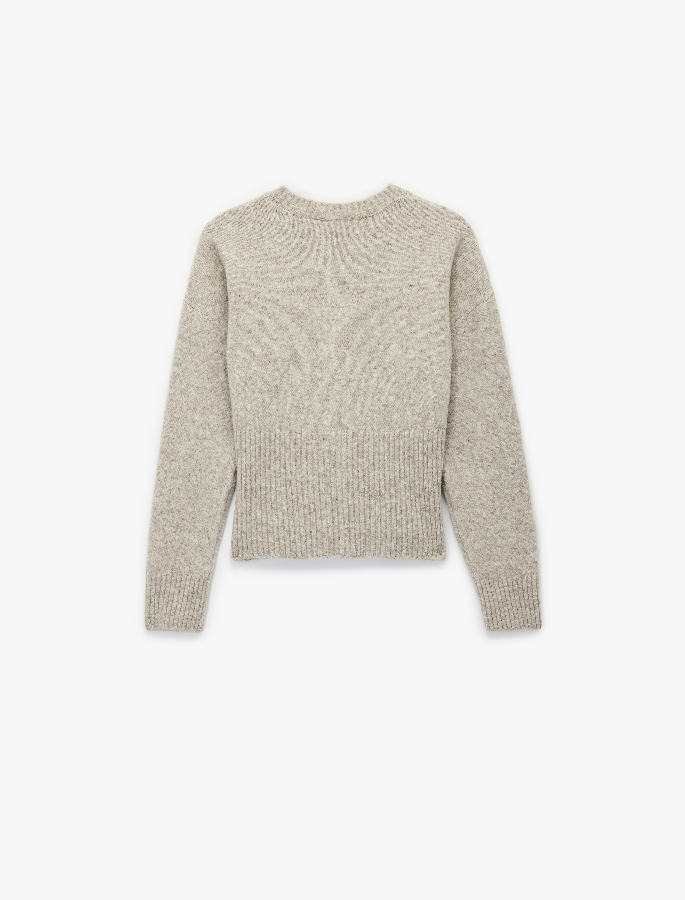   Koton X Sima Tarkan - Fermuarlı Detaylı Bisiklet Yaka Uzun Kollu Triko Kazak