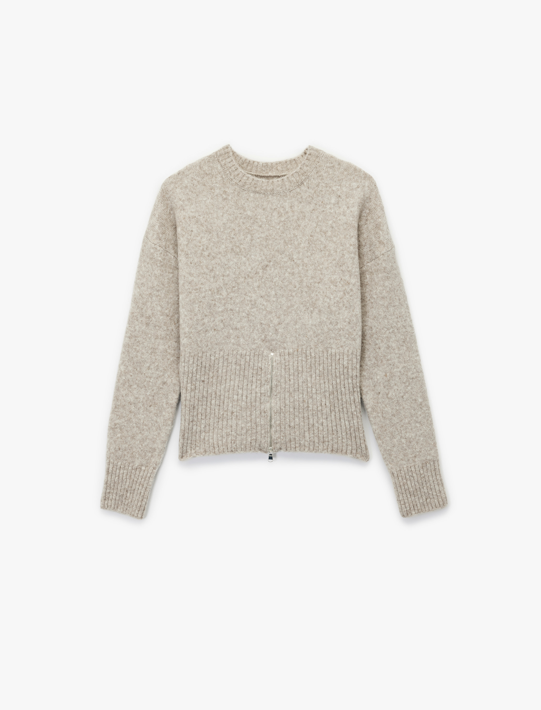   Koton X Sima Tarkan - Fermuarlı Detaylı Bisiklet Yaka Uzun Kollu Triko Kazak