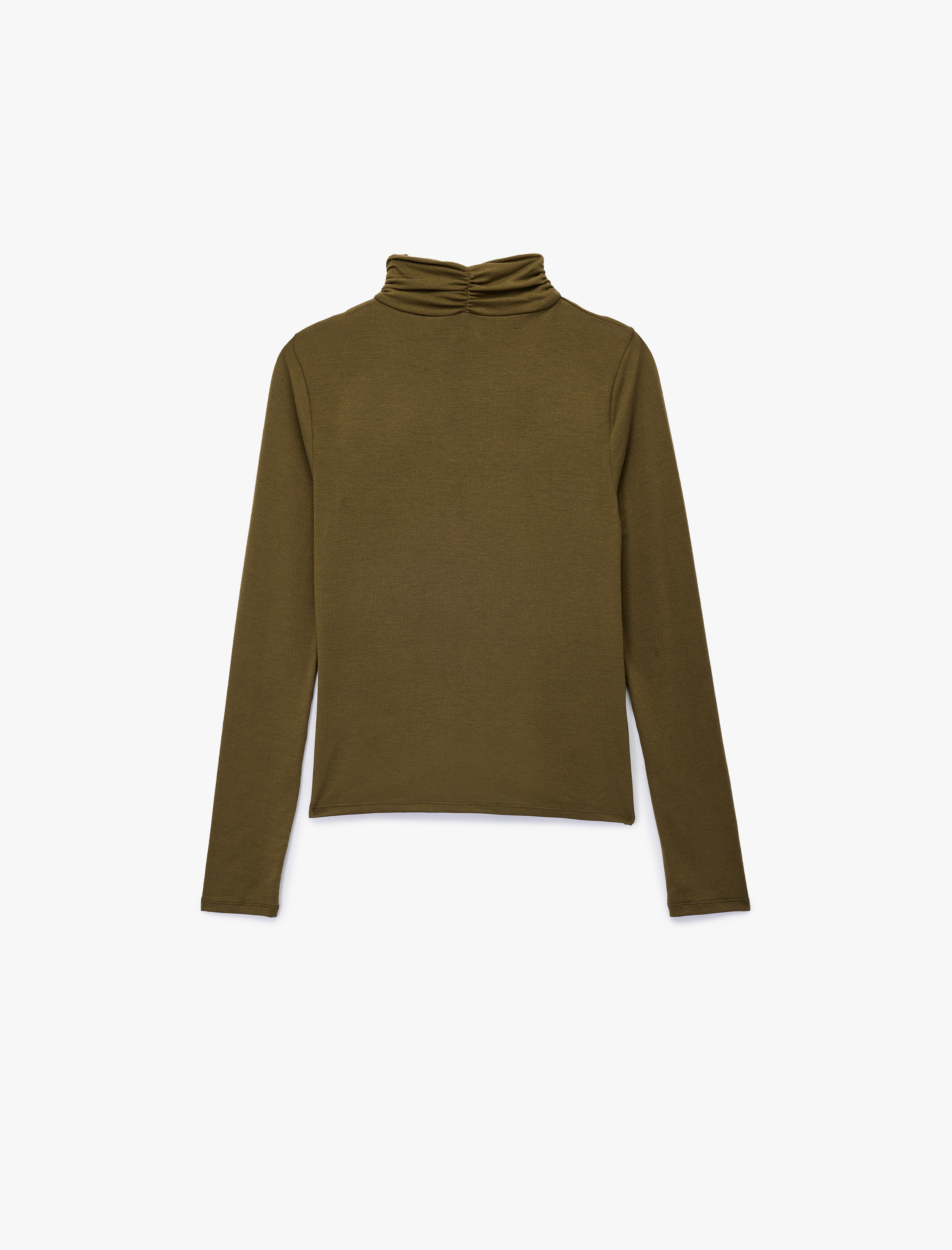 Koton X Sima Tarkan - Uzun Kollu Drapeli Çapraz Dik Yaka Body