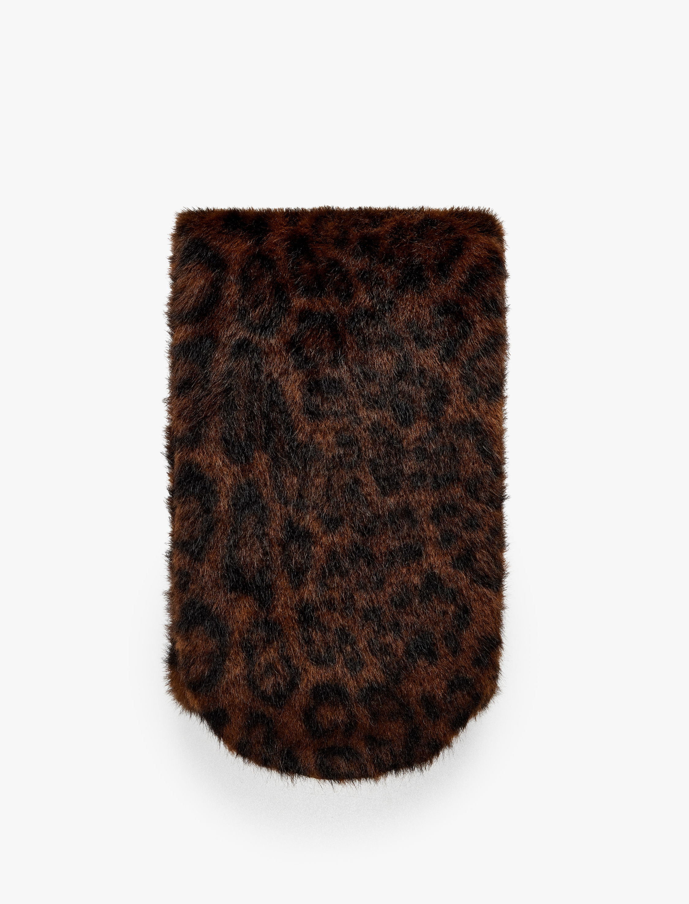  Kadın Leopar Desenli Suni Kürk Atkı - Koton X Melis Ağazat