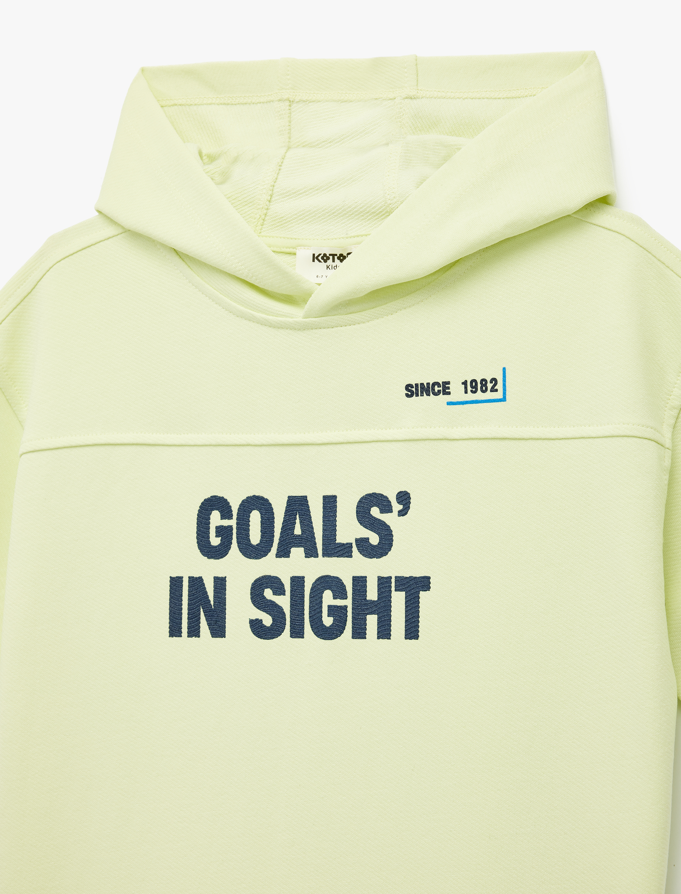  Erkek Çocuk Pamuklu Kısa Kollu Baskılı Kapşonlu Oversize Sweatshirt