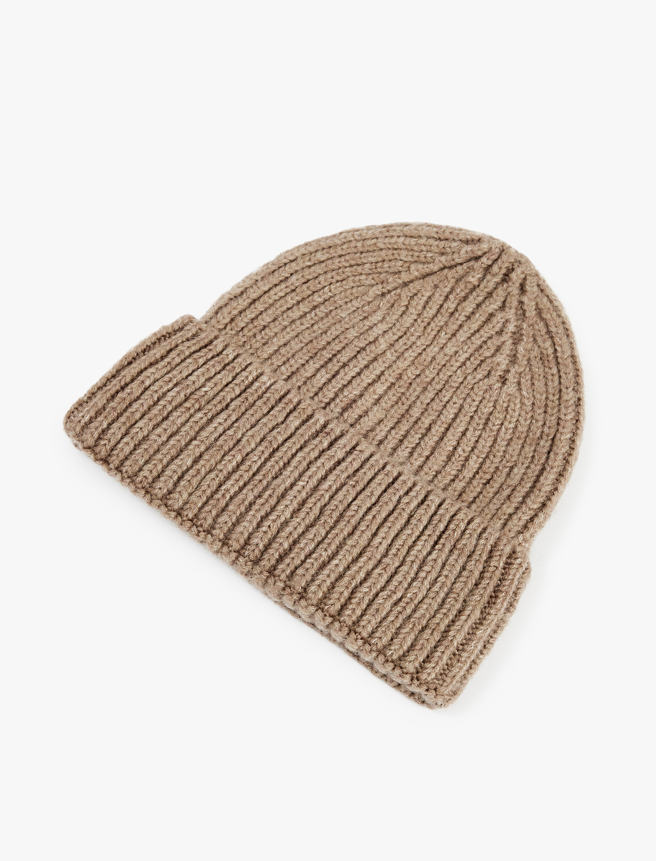  Kadın Dokulu Katlı Örgü Bere