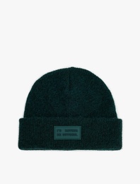 Katlı Etiket Detaylı Bere