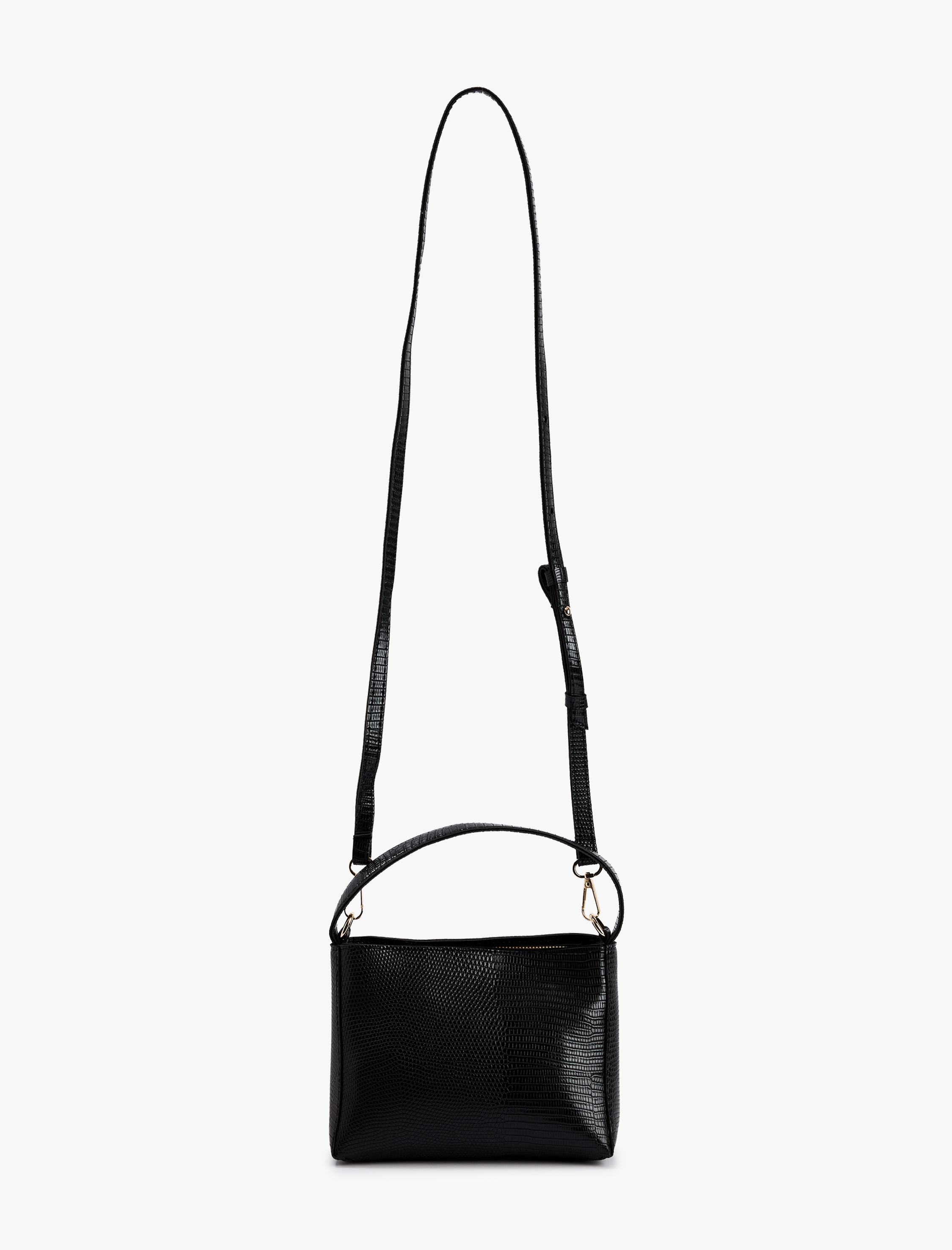  Kadın Suni Deri Saplı Askılı Fermuarlı Omuz Çantası