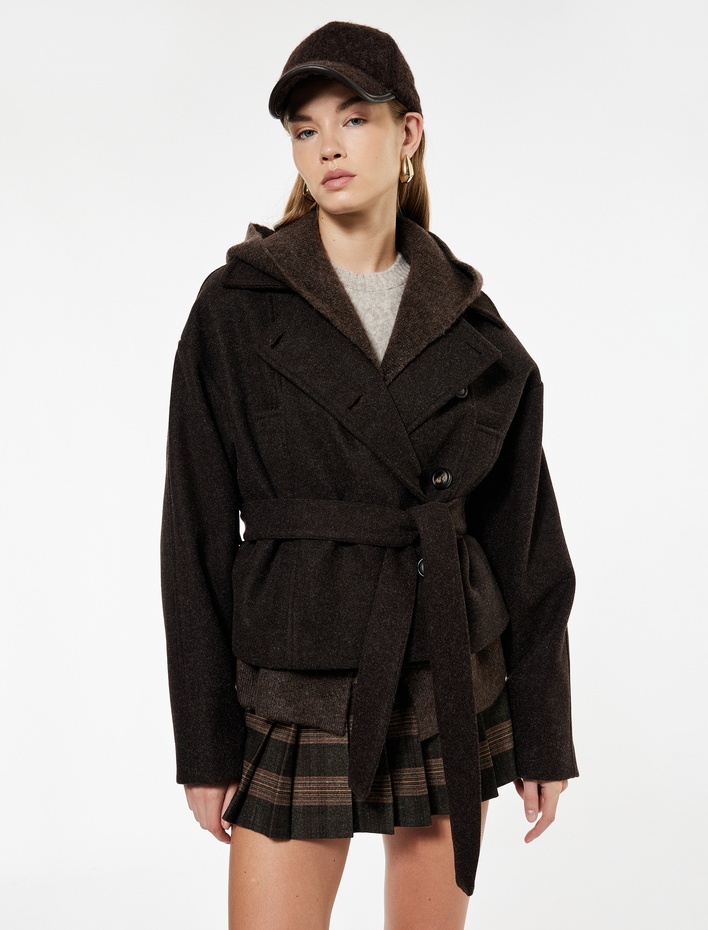 Kadın Yün Karışımlı Kışlık Kep Şapka - Koton X Sima Tarkan