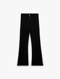 Viskon Karışımlı Slim Fit Basic Pantolon