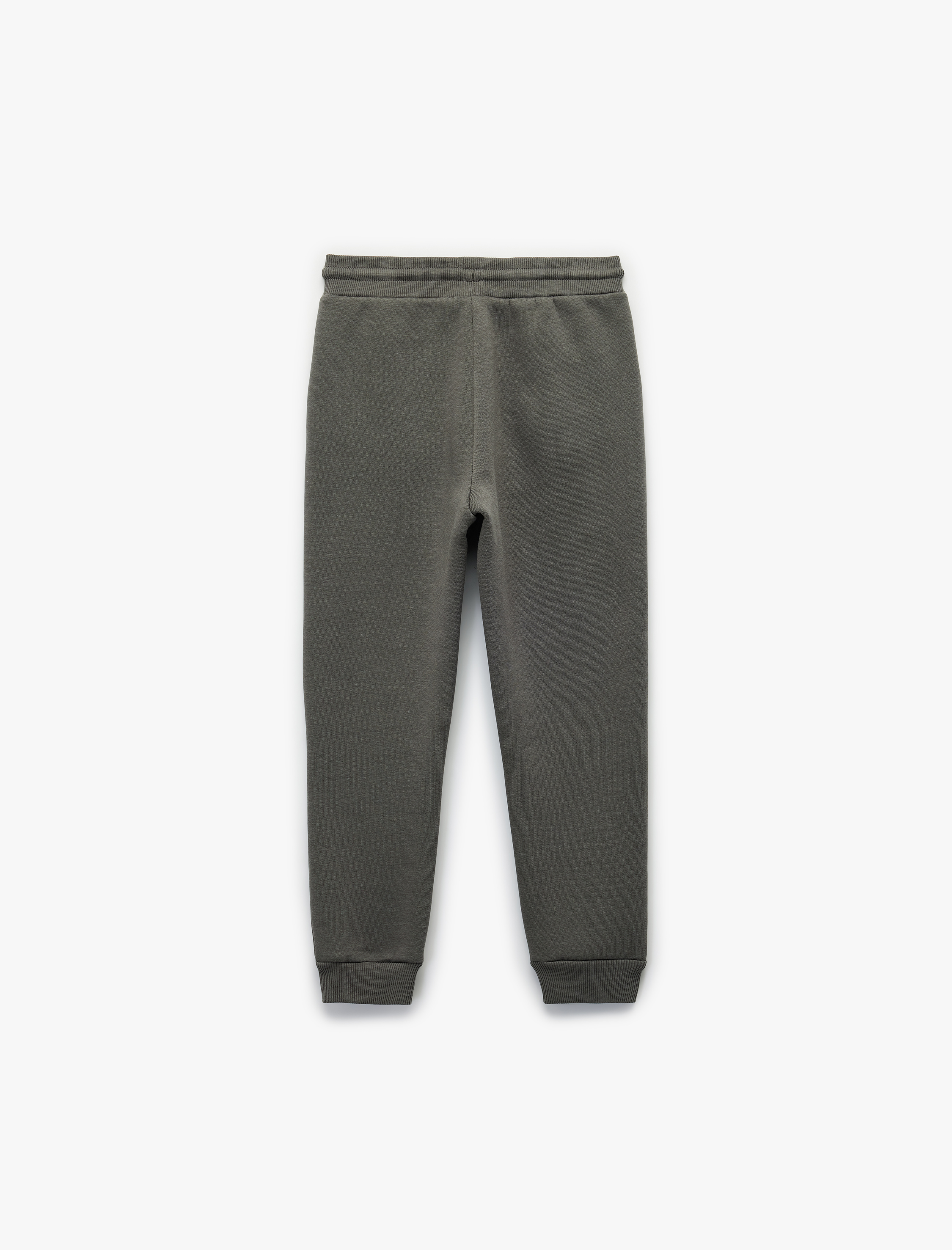  Erkek Çocuk Beli Bağcıklı Baskılı Jogger Eşofman Altı