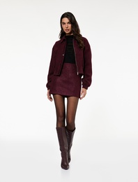 A Kesim Mini Tüvit Etek