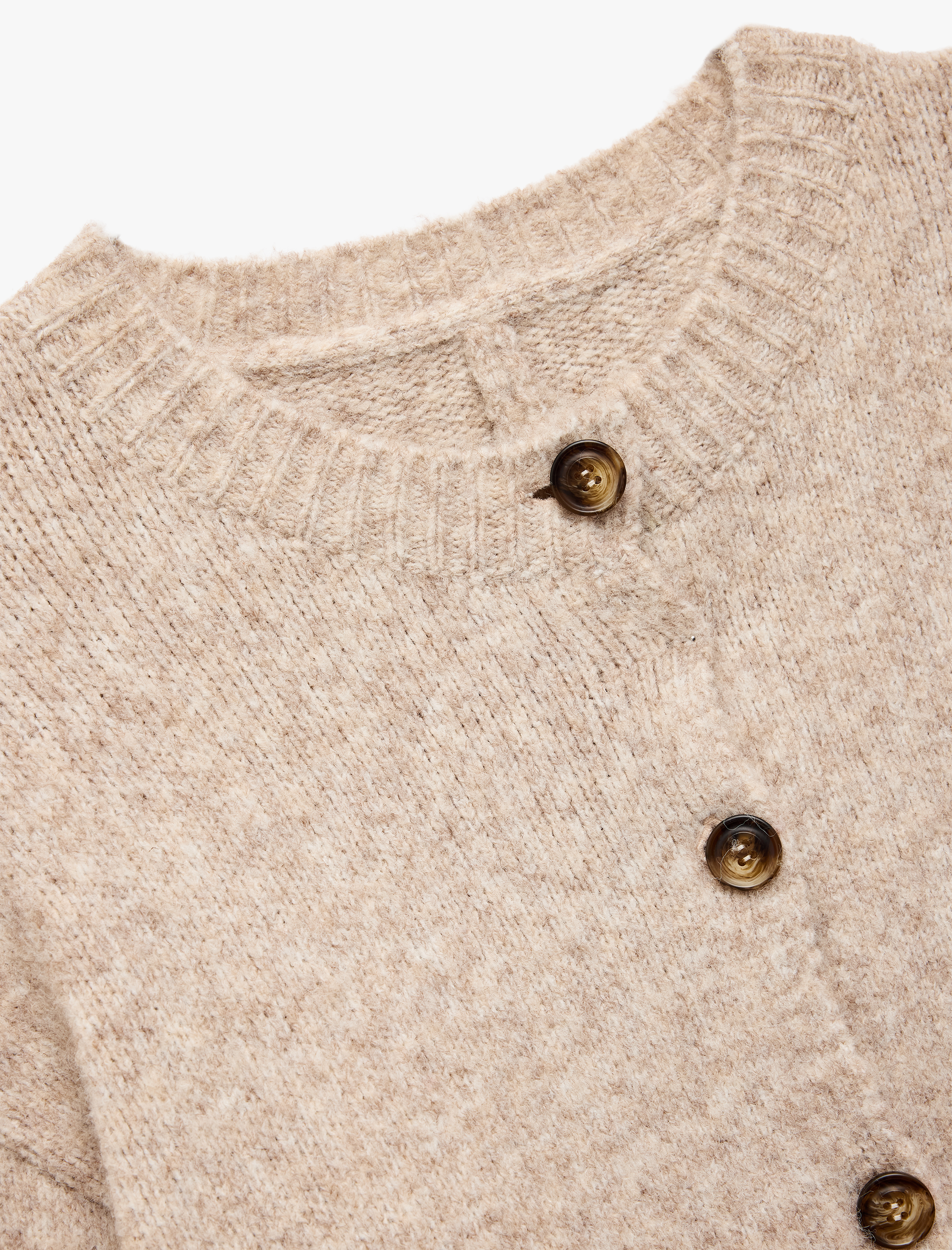   Koton X Sibil Çetinkaya - Uzun Kollu Bisiklet Yaka Düğmeli Triko Hırka