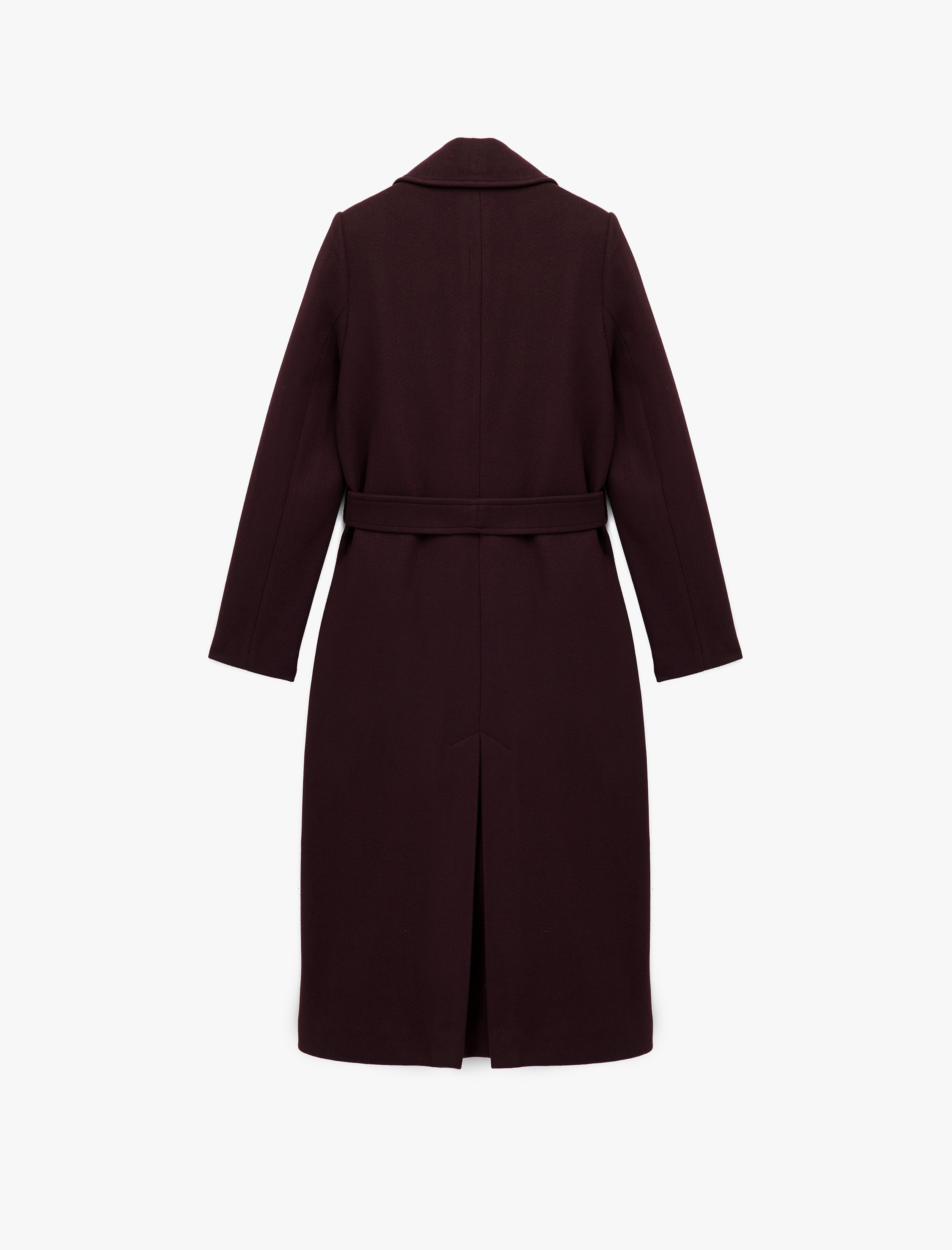   Trenç Kaban Uzun Kollu Cepli Kruvaze Kemerli