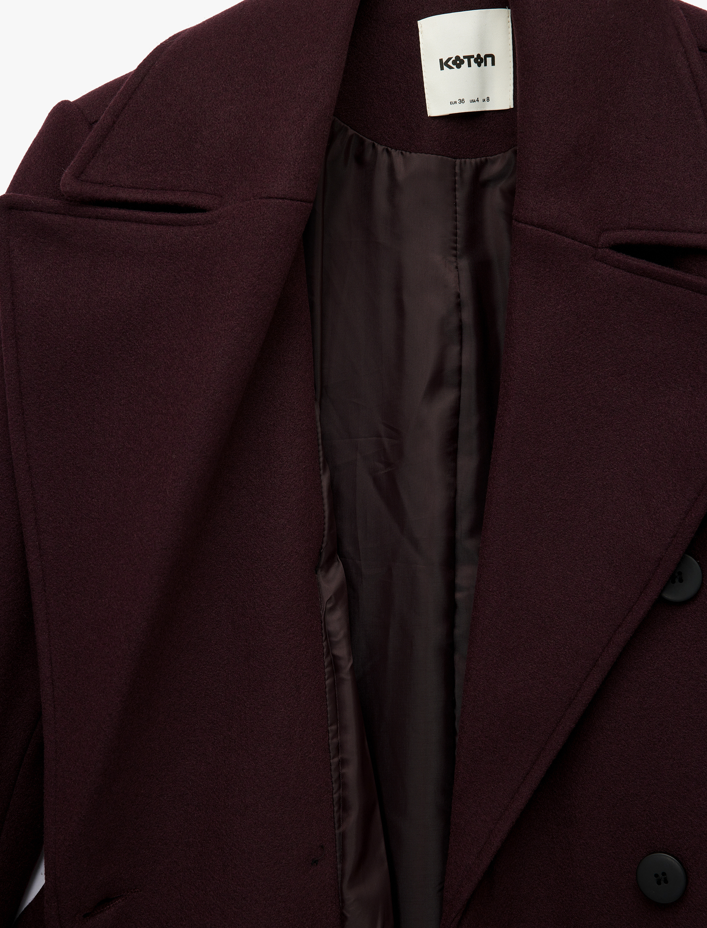   Trenç Kaban Uzun Kollu Cepli Kruvaze Kemerli