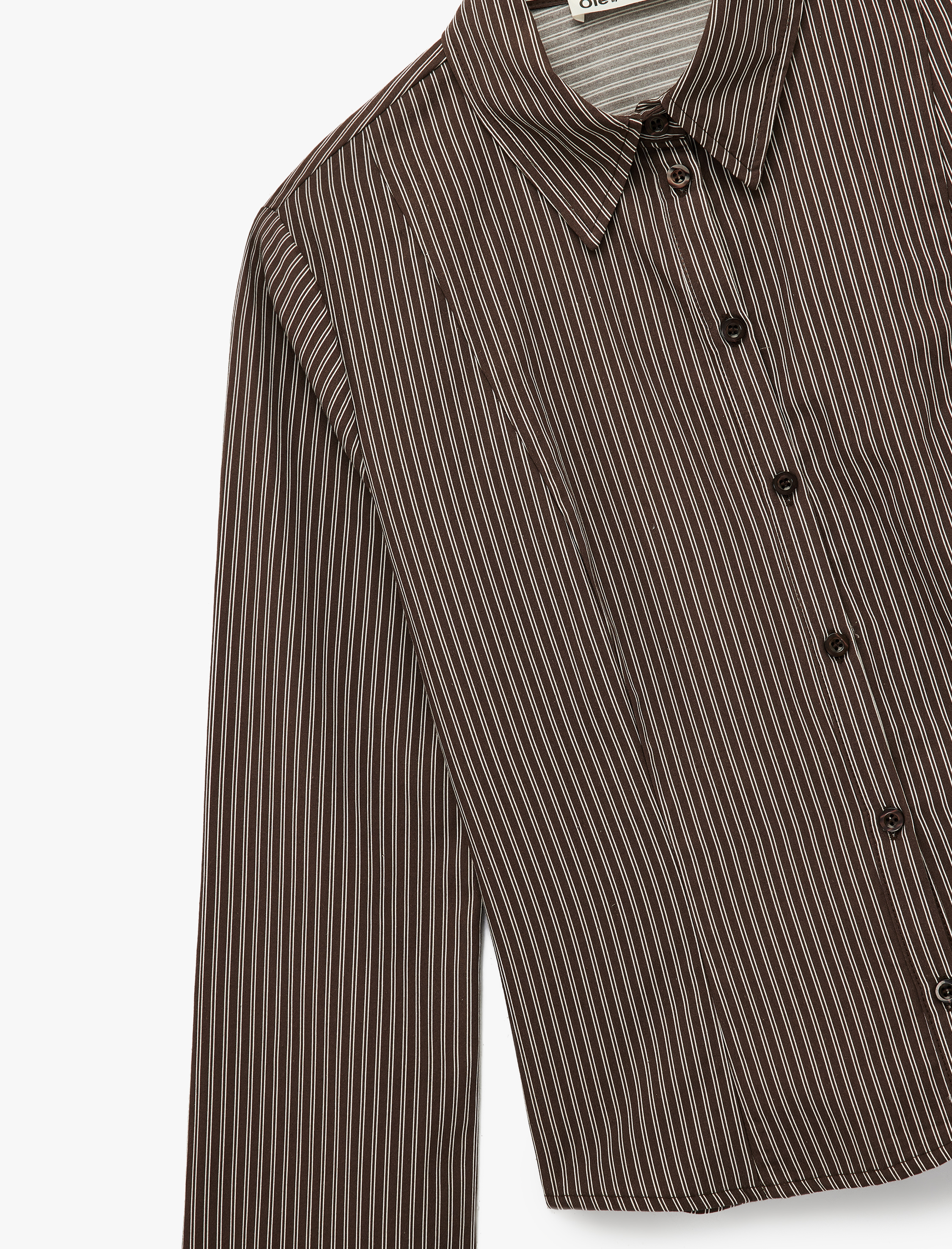   Uzun Kollu Klasik Yaka Düğmeli Pamuklu Slim Fit Gömlek