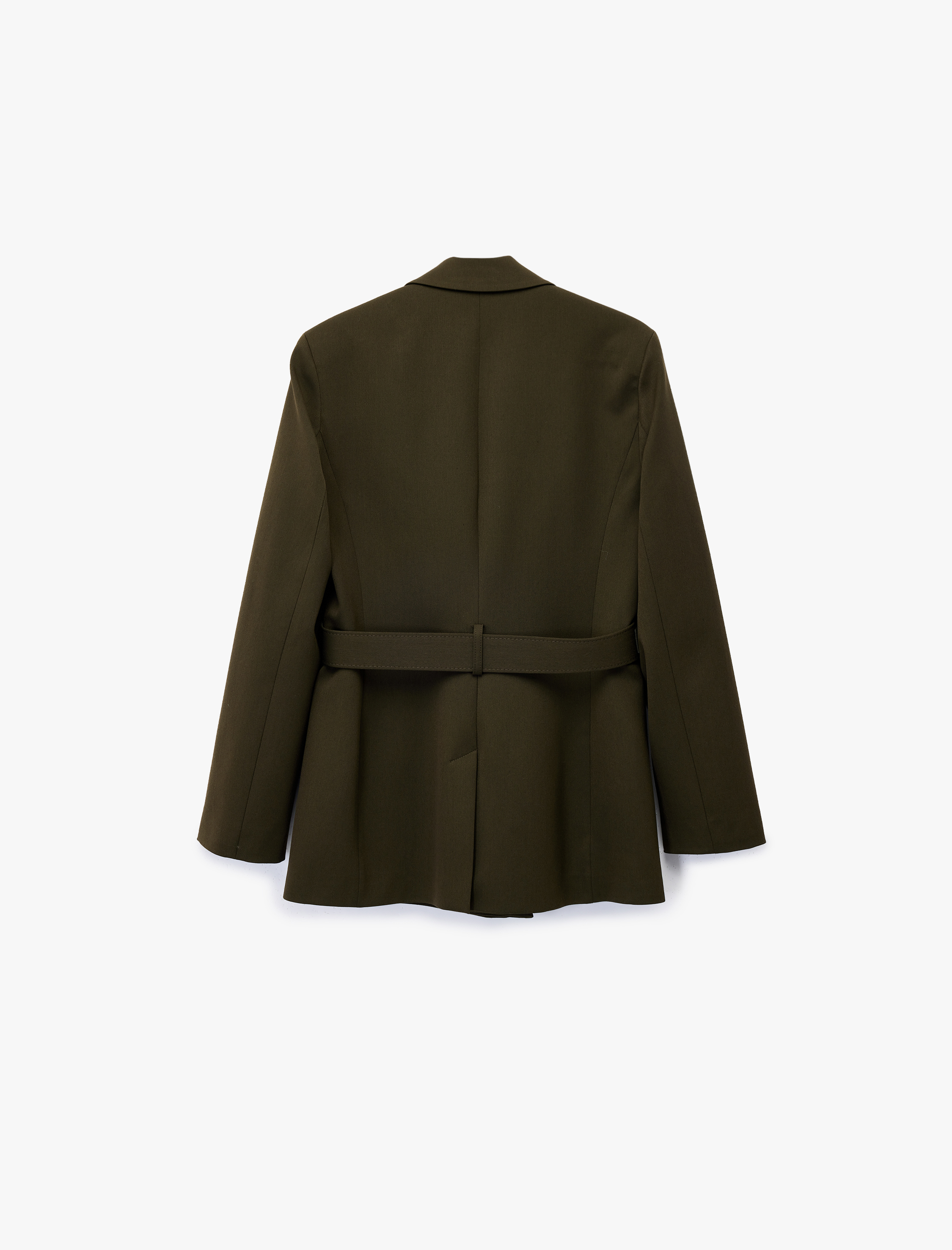   Koton X Sima Tarkan - Uzun Kollu Cepli Kruvaze Kemerli Oversize Blazer Ceket