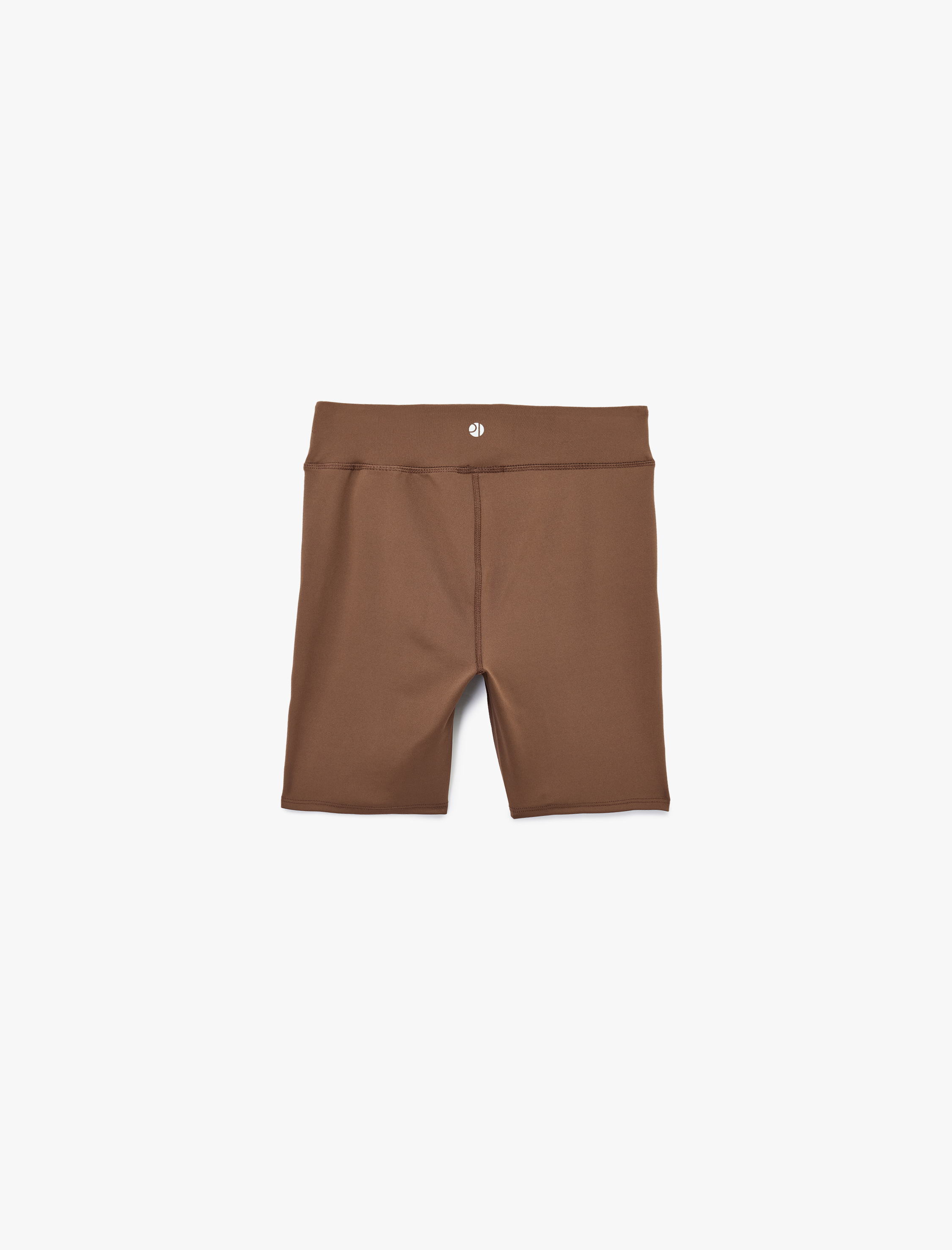   Yüksek Bel Slim Fit Biker Spor Tayt